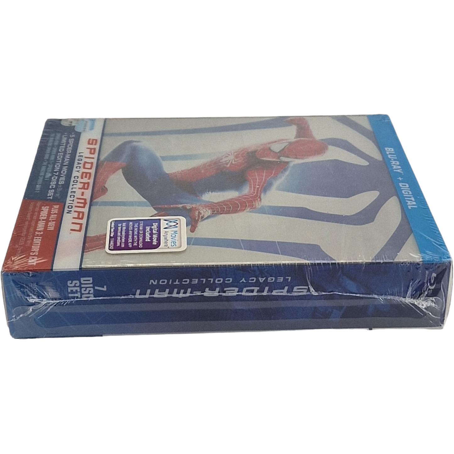 Spider-Man Legacy Collection SteelBook Blu-ray 5 films, 7 coupes 2017 Zone A