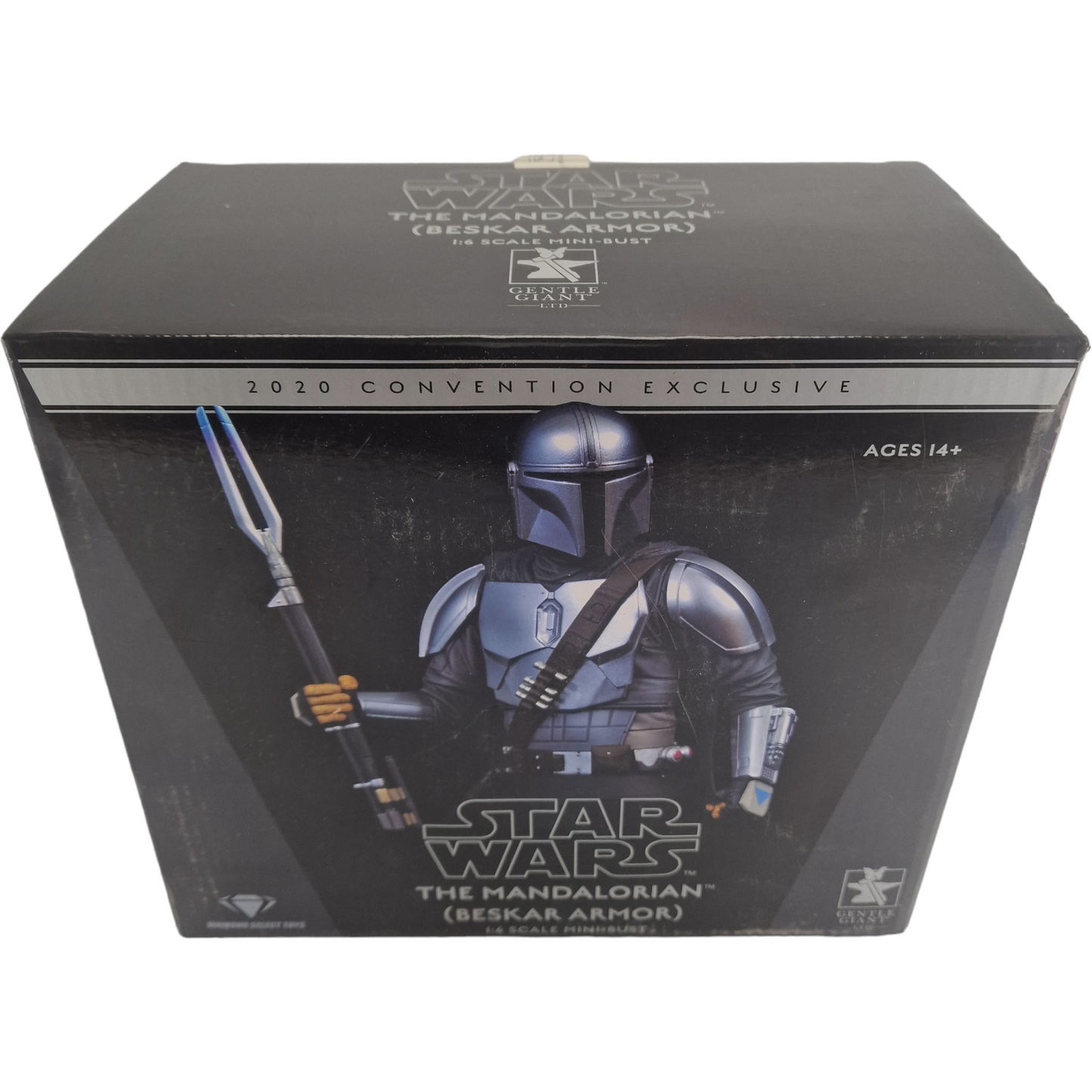 Star Wars buste Mandalorian 1/6 exclusif Gentle Giant 18 cm Limitéé 3000 Ex