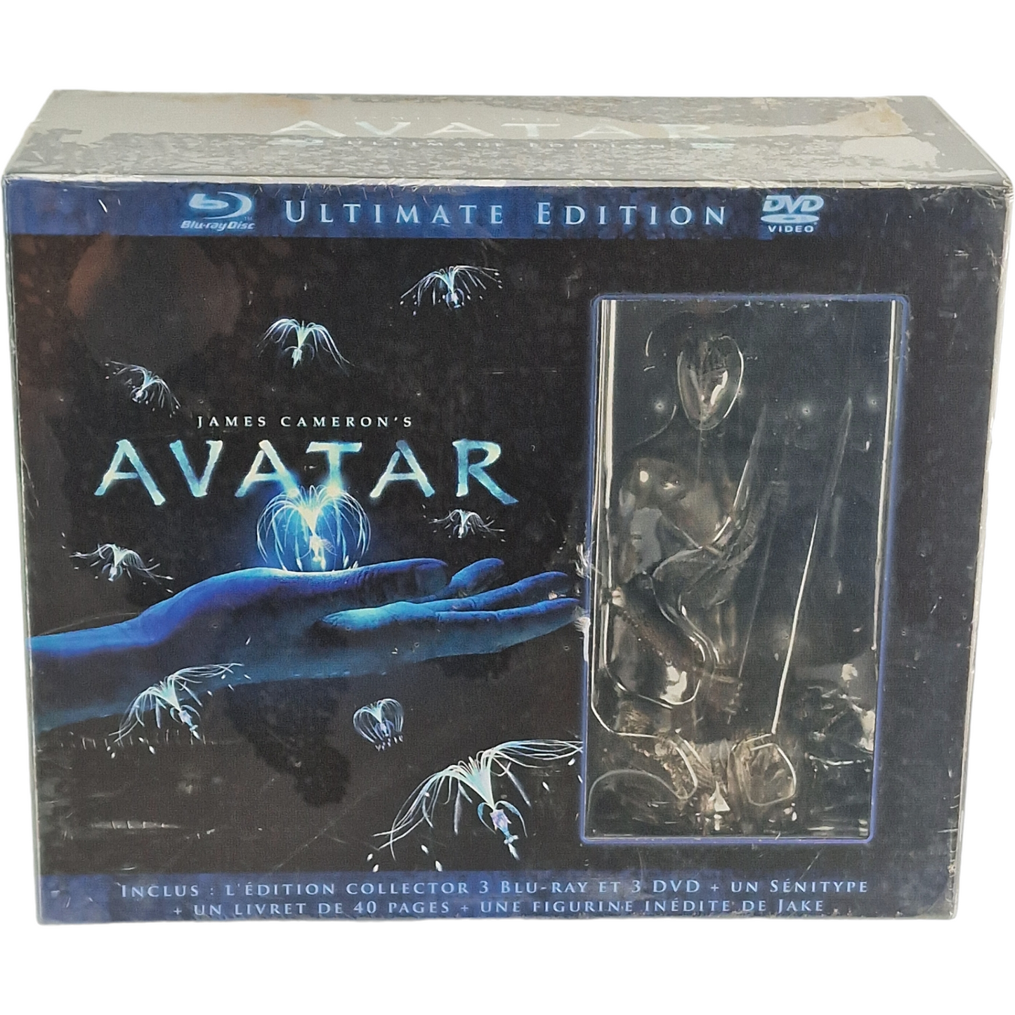 Avatar Blu-ray Collector étendue Série Limitée Numérotée Statuette Senitype Livre B