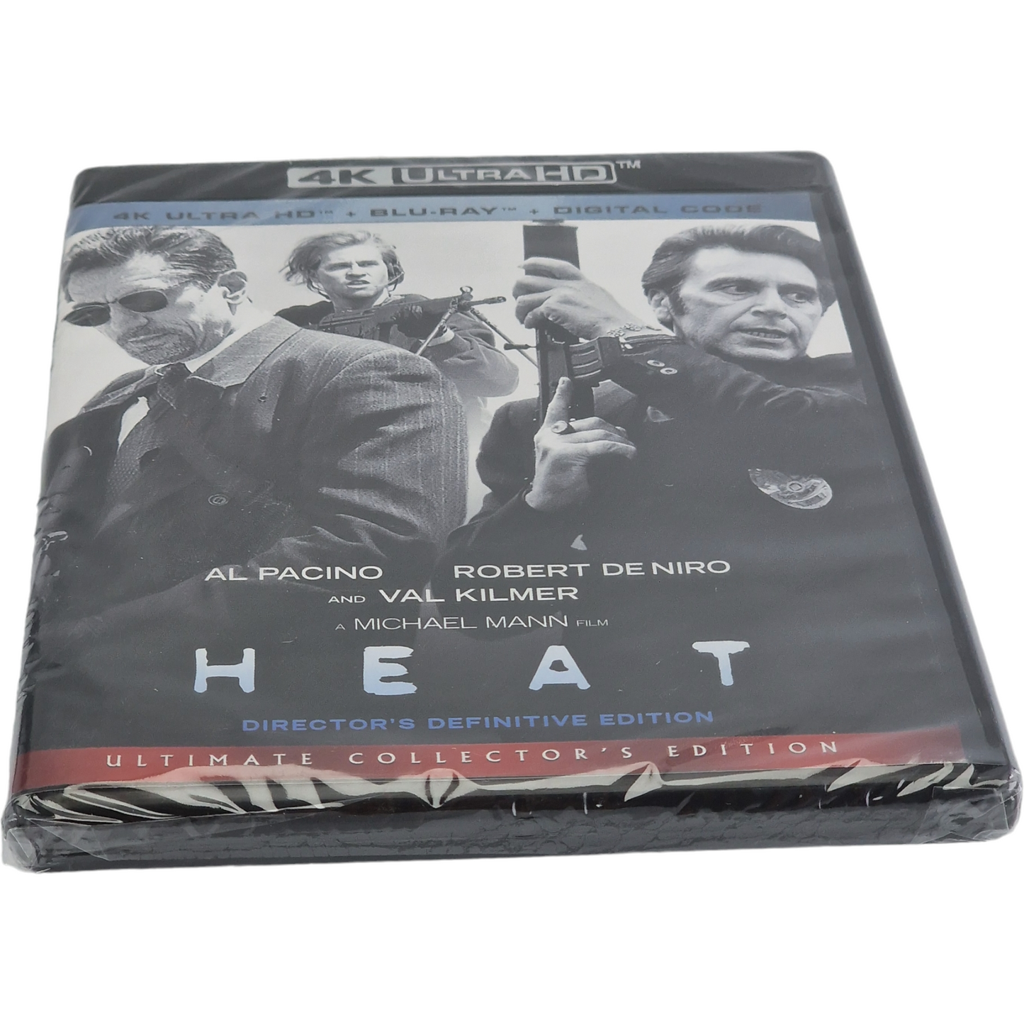 Heat 4K Ultra HD + Blu-ray Director's Definitive Al Pacino, Robert De Niro Libre