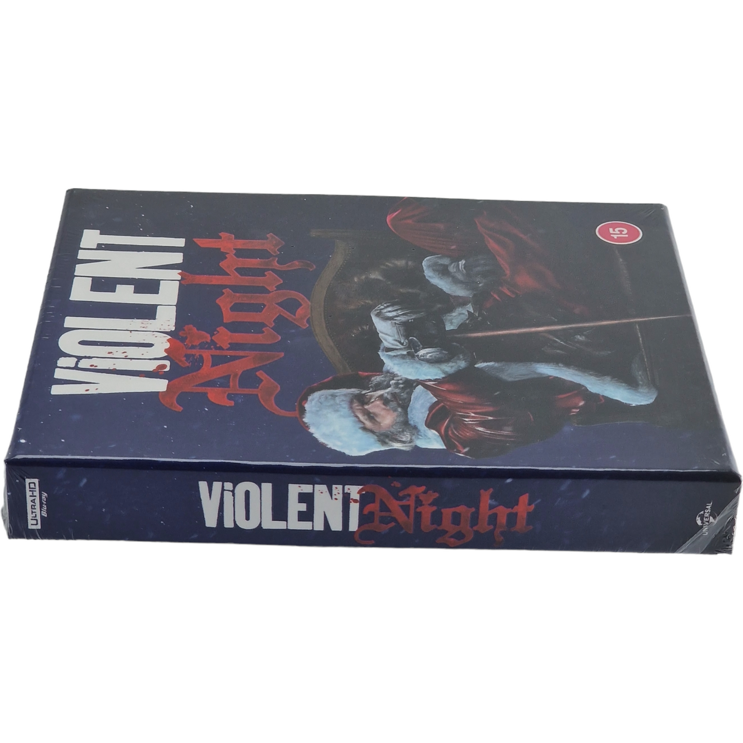 Violent Night Steelbook 4K Ultra HD+ Blu-ray Collector's Numérotée 1500 Ex Libre