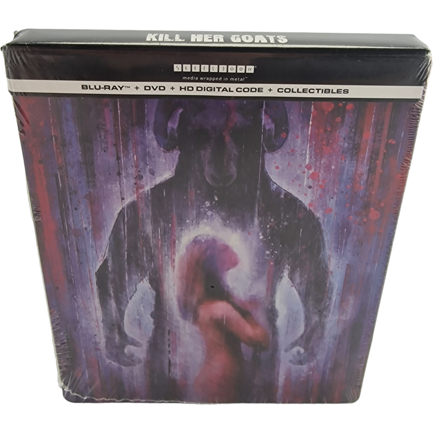 Kill Her Goats SteelBook 4K Ultra HD + Blu-ray +8 cartes numérotée Zone A Limitée