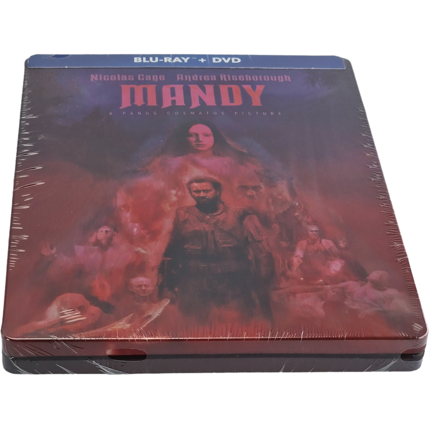 Mandy 2018 SteelBook Blu-ray + DVD Nicolas Cage 2020  Zone A Neuf