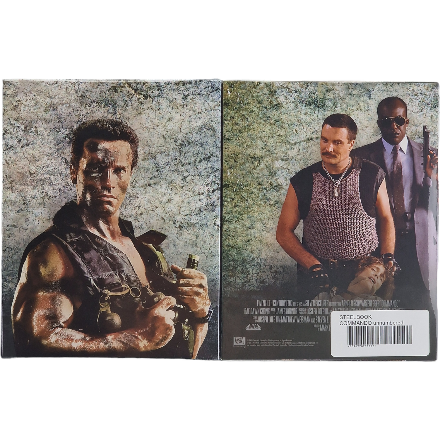 Commando Blu-ray Steelbook FilmArena  Director's Cut Numérotée 1500 Ex Zone Libre