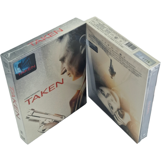 TAKEN Blu-ray  FullHD Steelbook Novamédia Fullslip Numérotée 1500 Ex Zone Libre