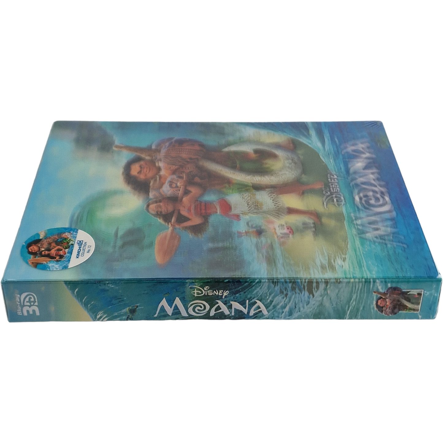 Moana Disney 3D+2D Blu-ray Steelbook Lenticulaire Kimchidvd Numérotée 750 EX Zone A