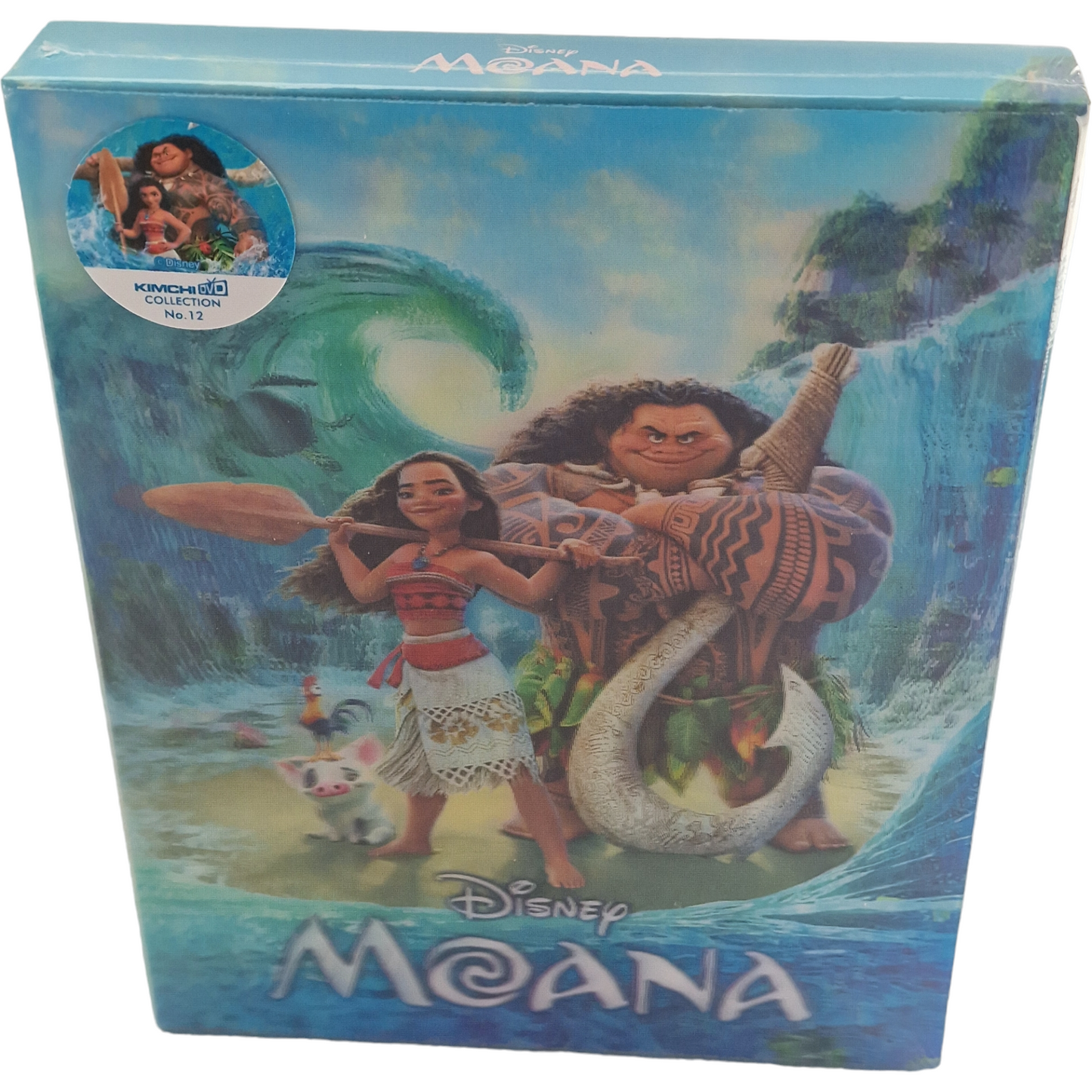 Moana Disney 3D+2D Blu-ray Steelbook Lenticulaire Kimchidvd Numérotée 750 EX Zone A