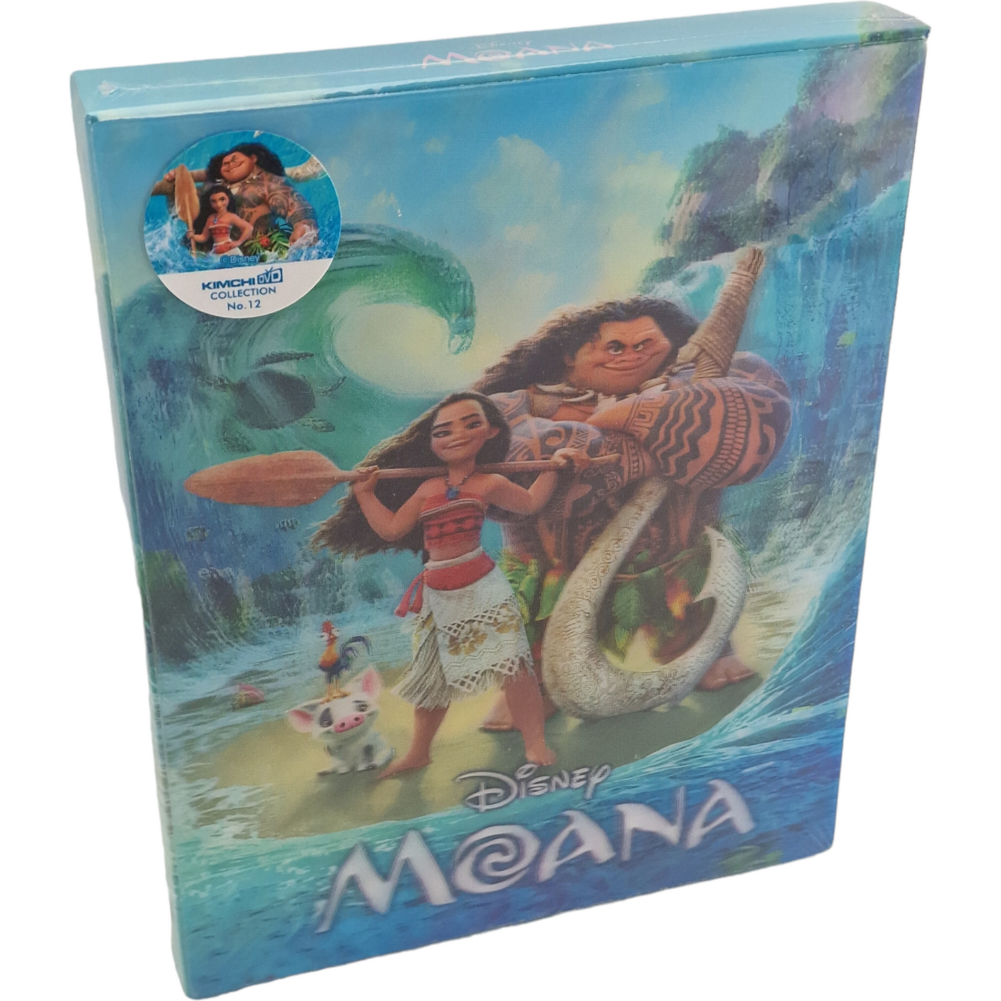 Moana Disney 3D+2D Blu-ray Steelbook Lenticulaire Kimchidvd Numérotée 750 EX Zone A