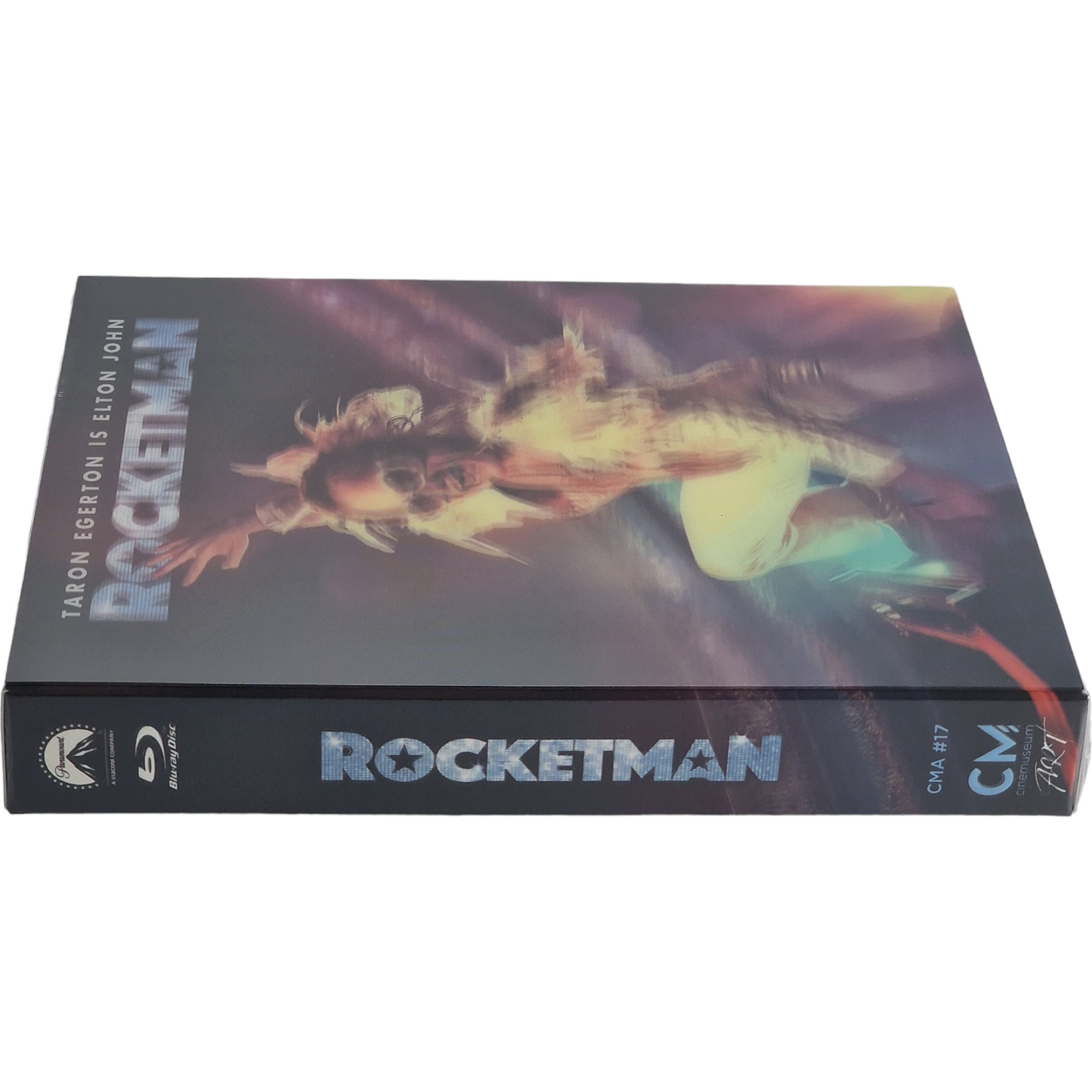 Rocketman Blu-ray Steelbook Lenticulaire Fullslip Cine-Museum Numérotée 300 Ex  B