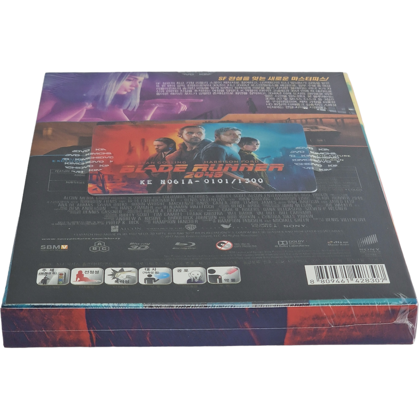 Blade Runner 2049 Blu-ray 3D+ 2D Steelbook Fullslip Kimchidvd Numérotée 1300 Ex  A