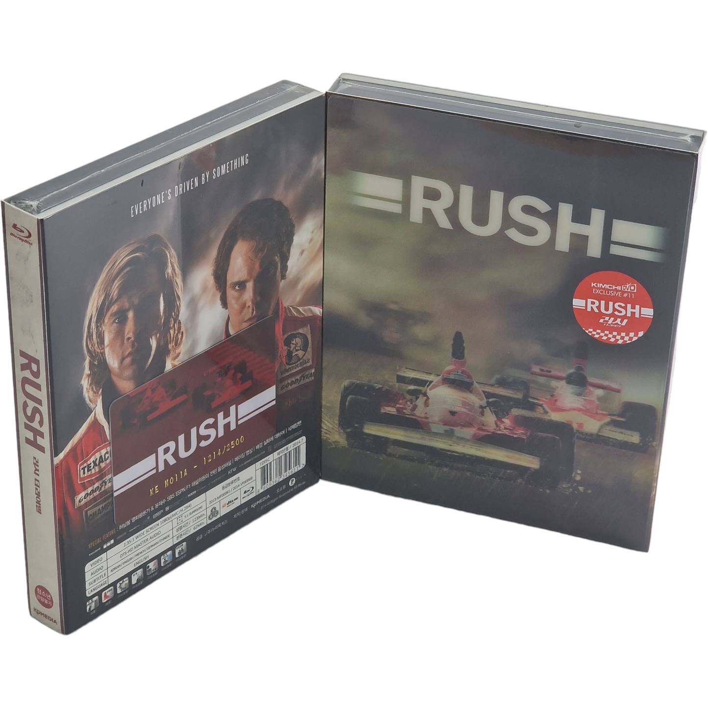 Rush Blu-ray Steelbook Lenticulaire Conçu par Plain Archive Kimchidvd Numérotée  A