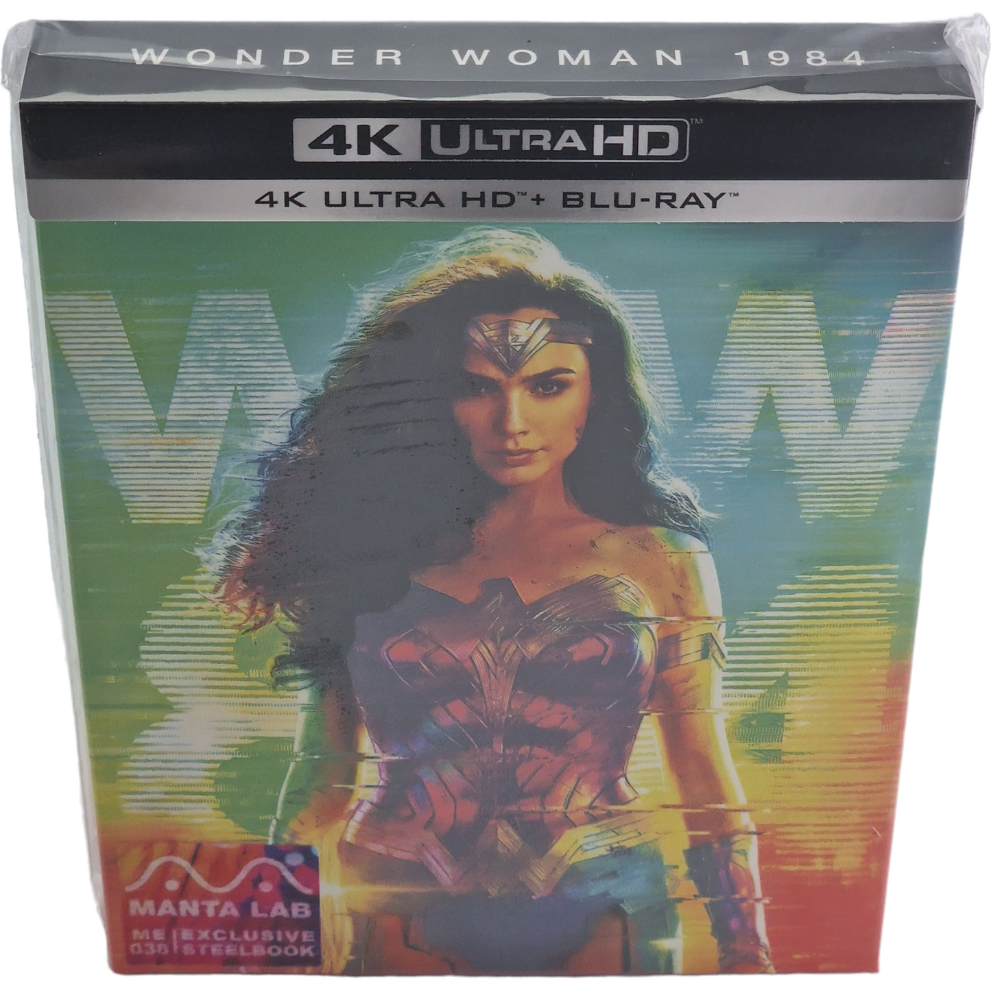 Wonder Woman 1984 Steelbook 4K UHD +Blu-ray 3D +2D Mantalab Numérotée 1000 Ex  A