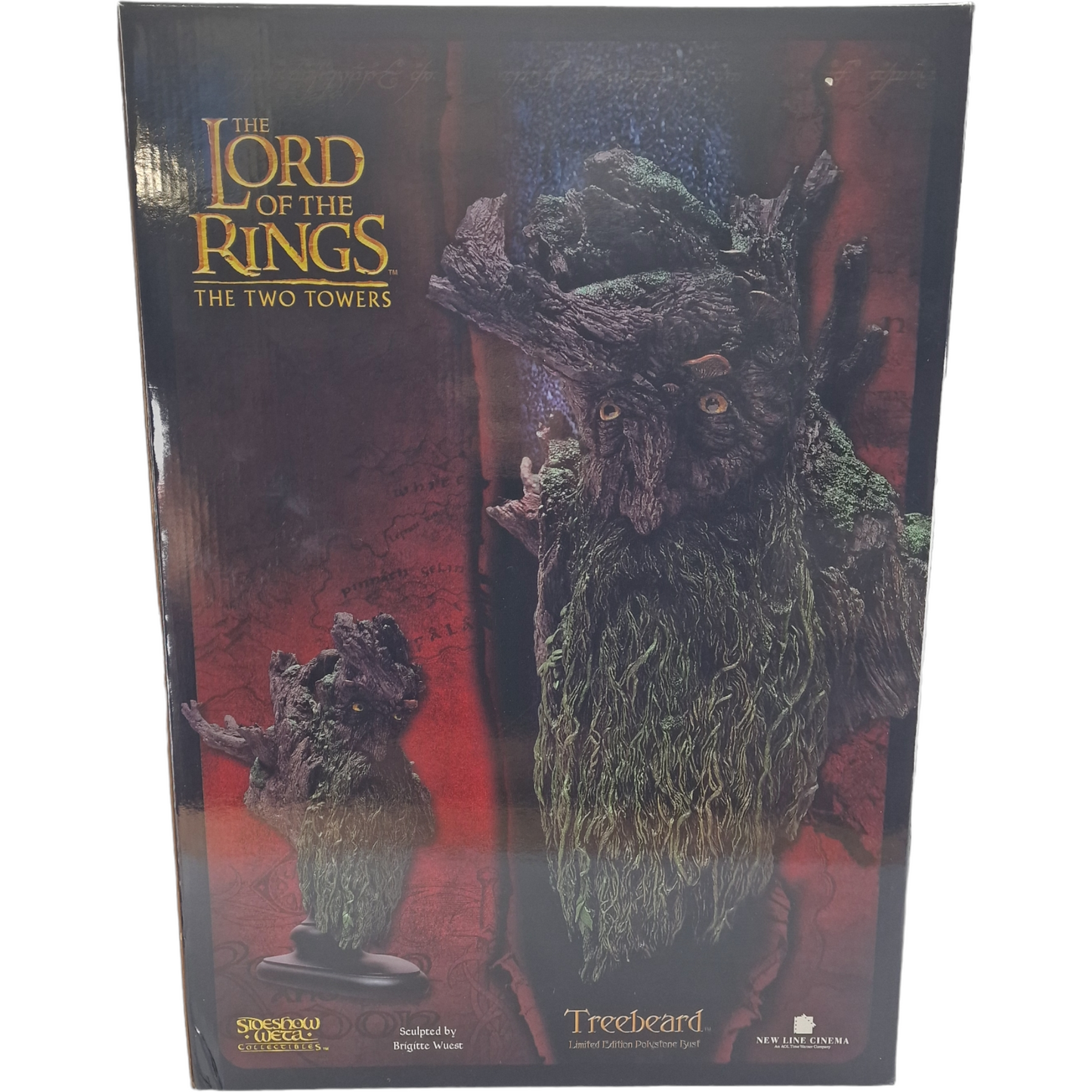 Seigneur des Anneaux Buste Polystone Treebeard Lotr Sideshow Weta Limitée 1500 Ex