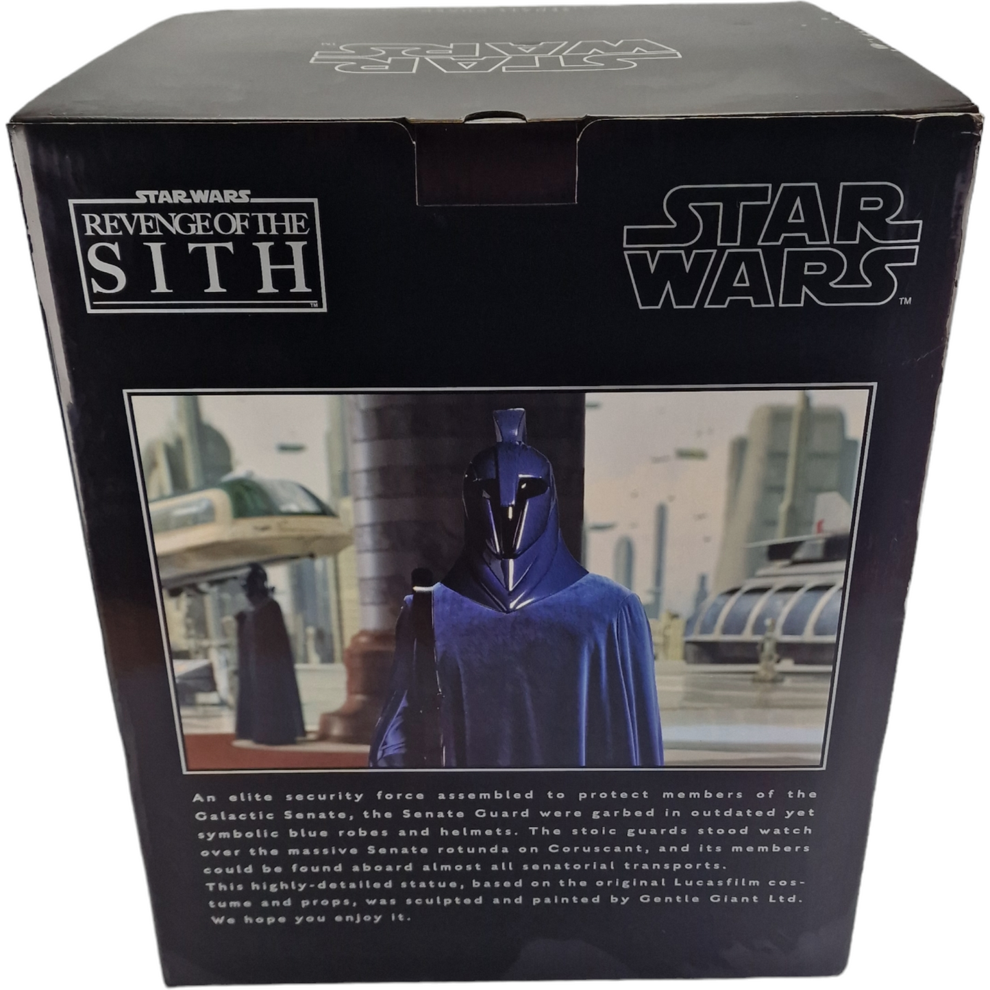 Star Wars: épisode I: Gentle Giant Senate Guard( Bleu) Statue 33 cm limitée1500 Ex