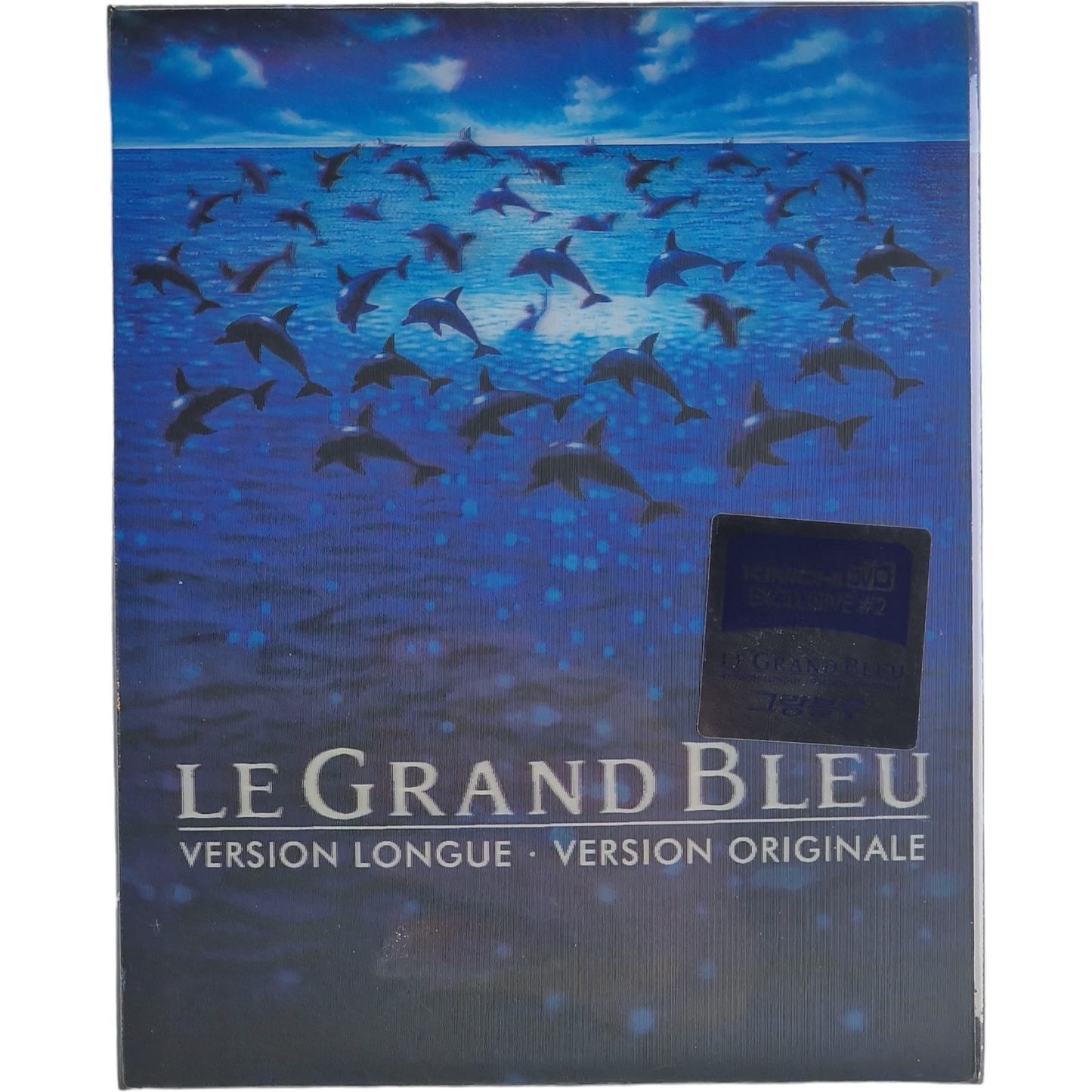 Le Grand Bleu Steelbook Pochette Lenticulaire Limitée numérotée 1500 Ex KimchiDVD