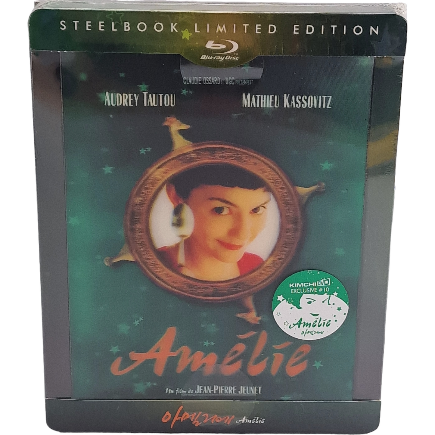 Fabuleux destin d'Amélie Poulain Steelbook Kimchi Lenticulaire vert 1000Ex [-18] B.A