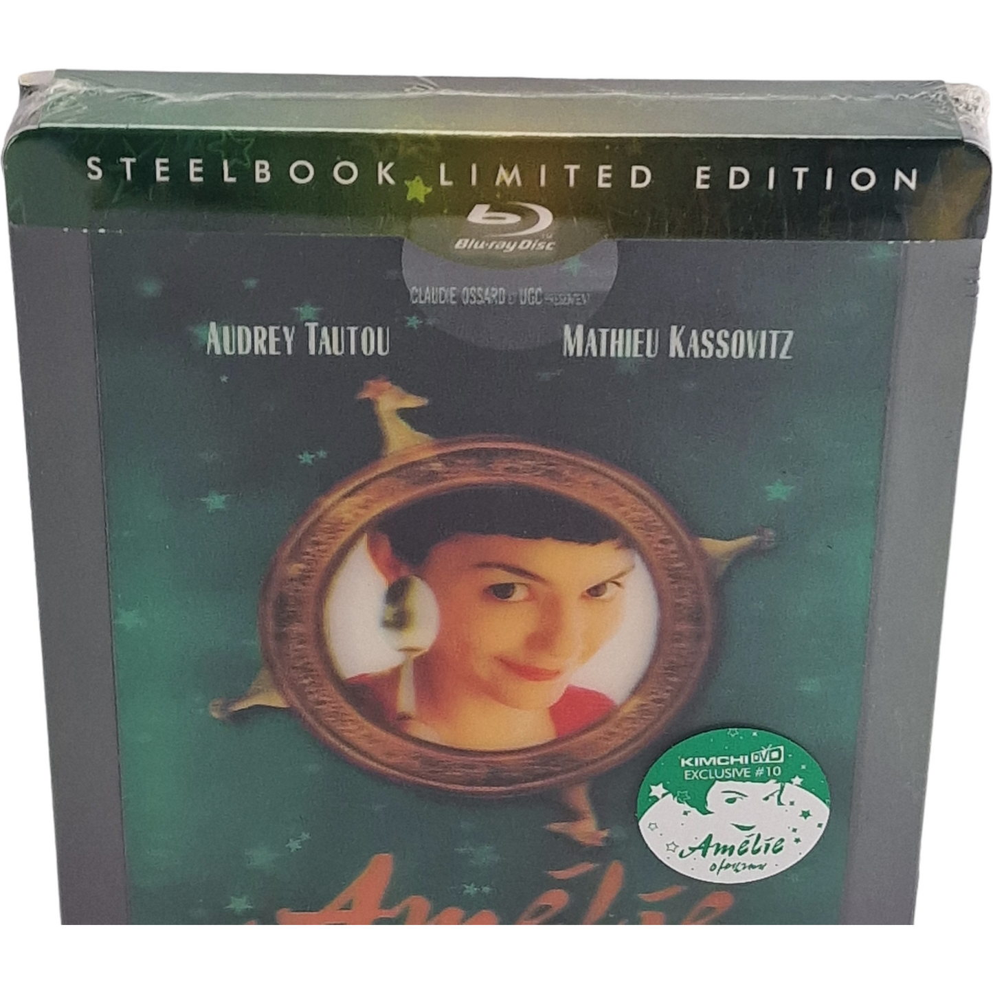 Fabuleux destin d'Amélie Poulain Steelbook Kimchi Lenticulaire vert 1000Ex [-18] B.A