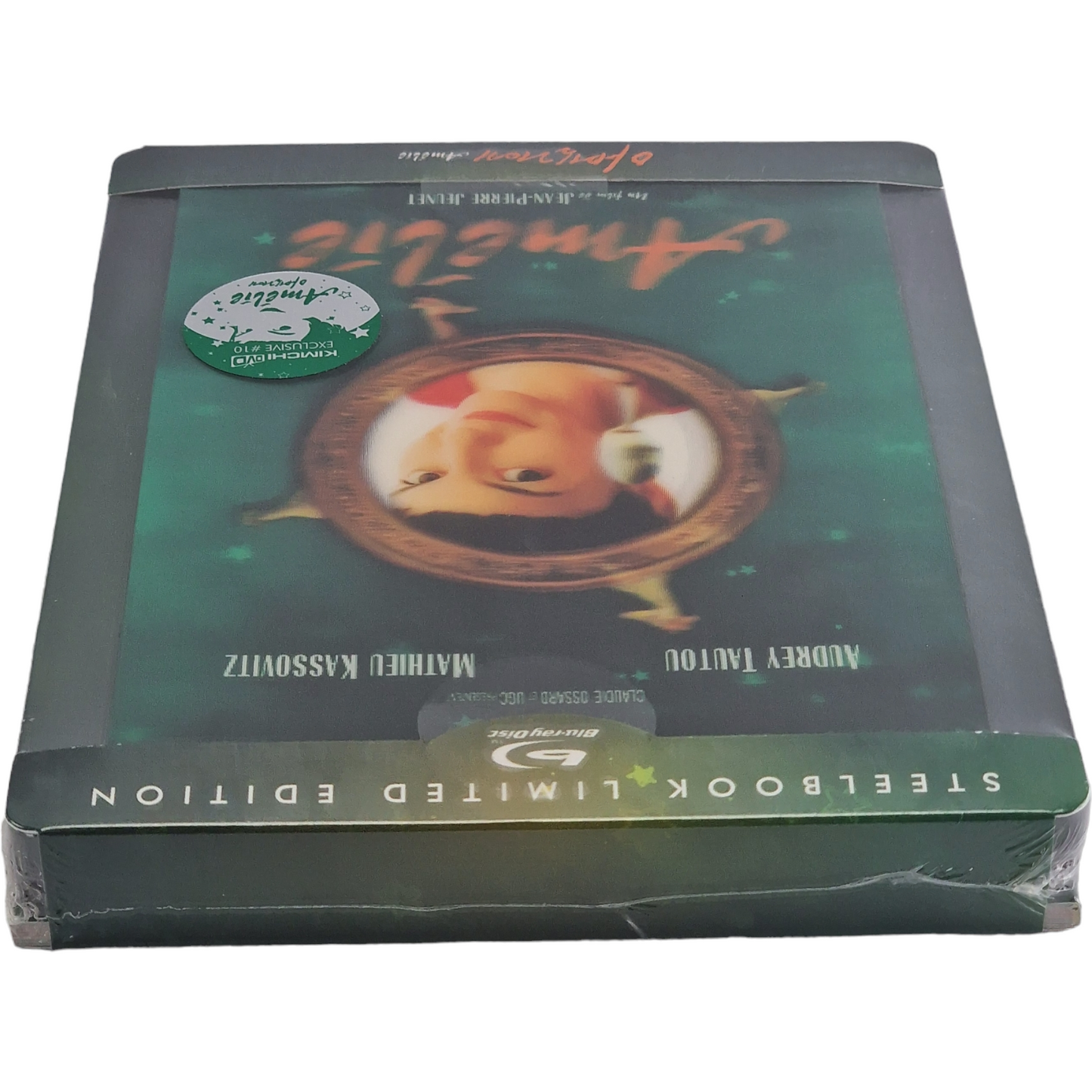 Fabuleux destin d'Amélie Poulain Steelbook Kimchi Lenticulaire vert 1000Ex [-18] B.A