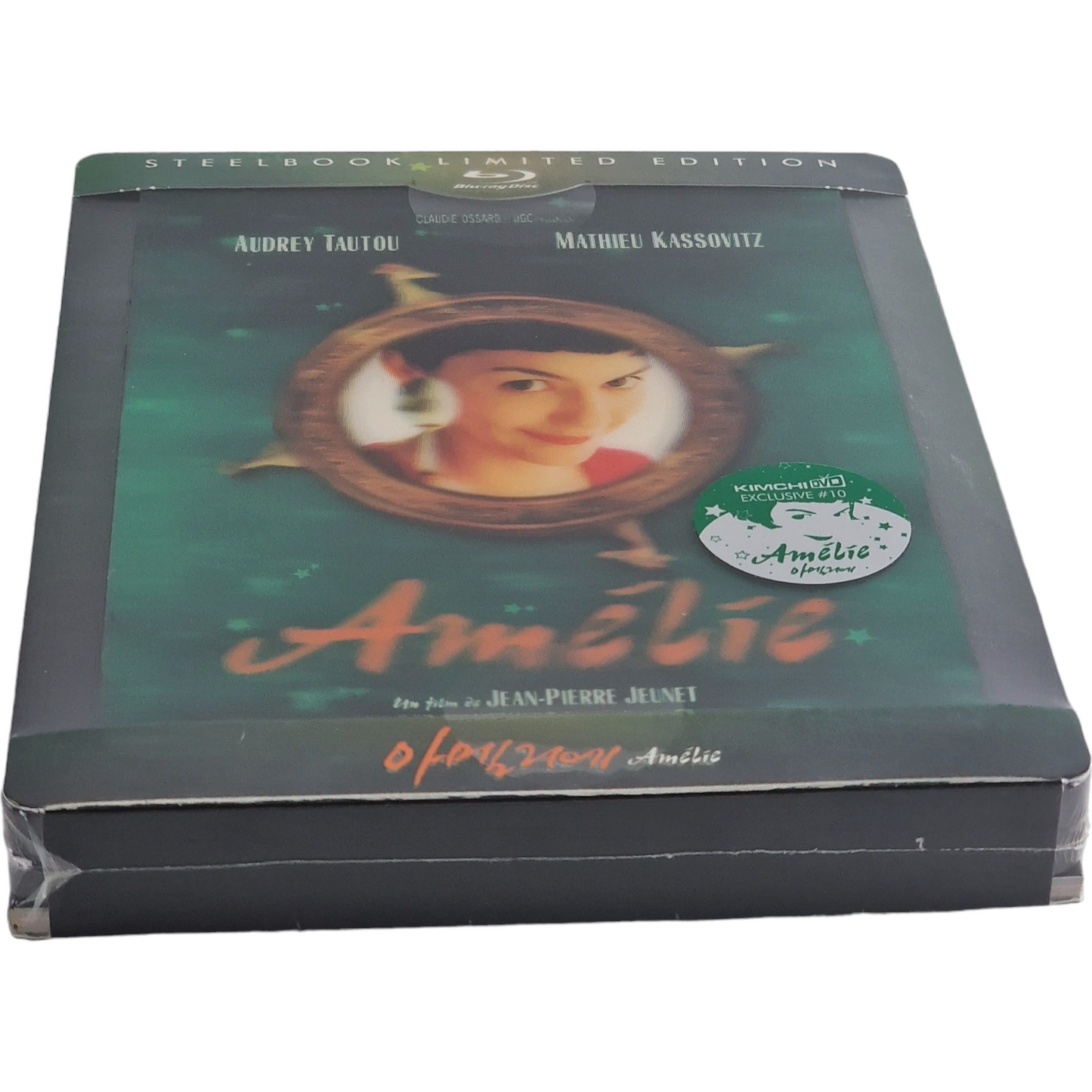 Fabuleux destin d'Amélie Poulain Steelbook Kimchi Lenticulaire vert 1000Ex [-18] B.A