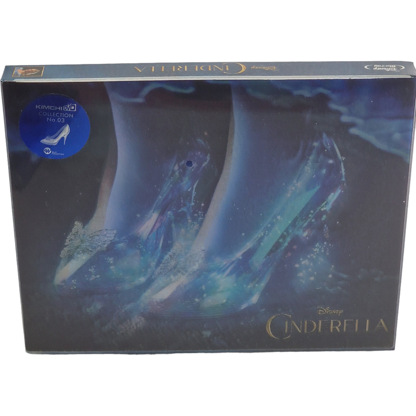 Cendrillon Blu-ray+DVD+HD Disney Steelbook Kimchi Lenticulaire Numérotée 1000 Ex A