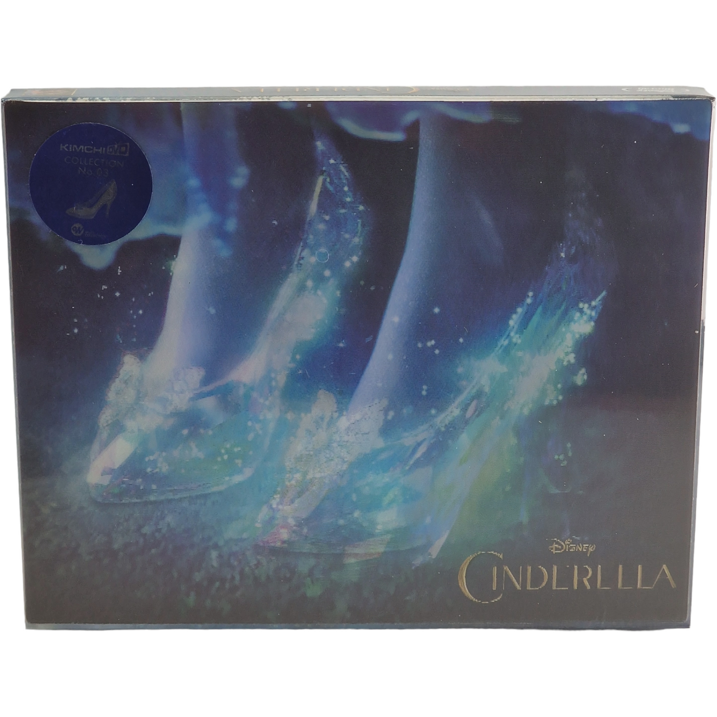 Cendrillon Blu-ray+DVD+HD Disney Steelbook Kimchi Lenticulaire Numérotée 1000 Ex A