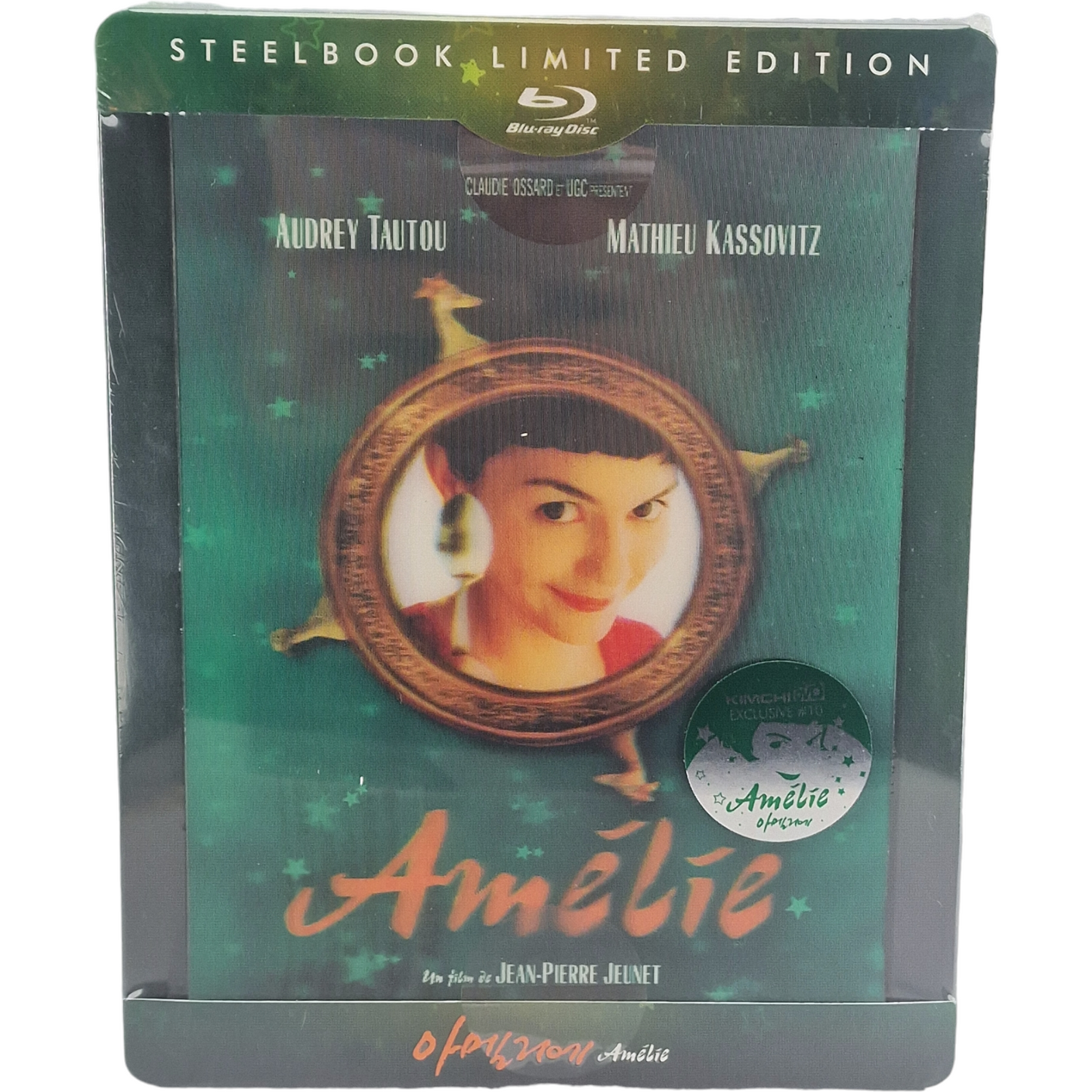 Fabuleux destin d'Amélie Poulain Steelbook Kimchi Lenticulaire vert 1000Ex [-18] B.A