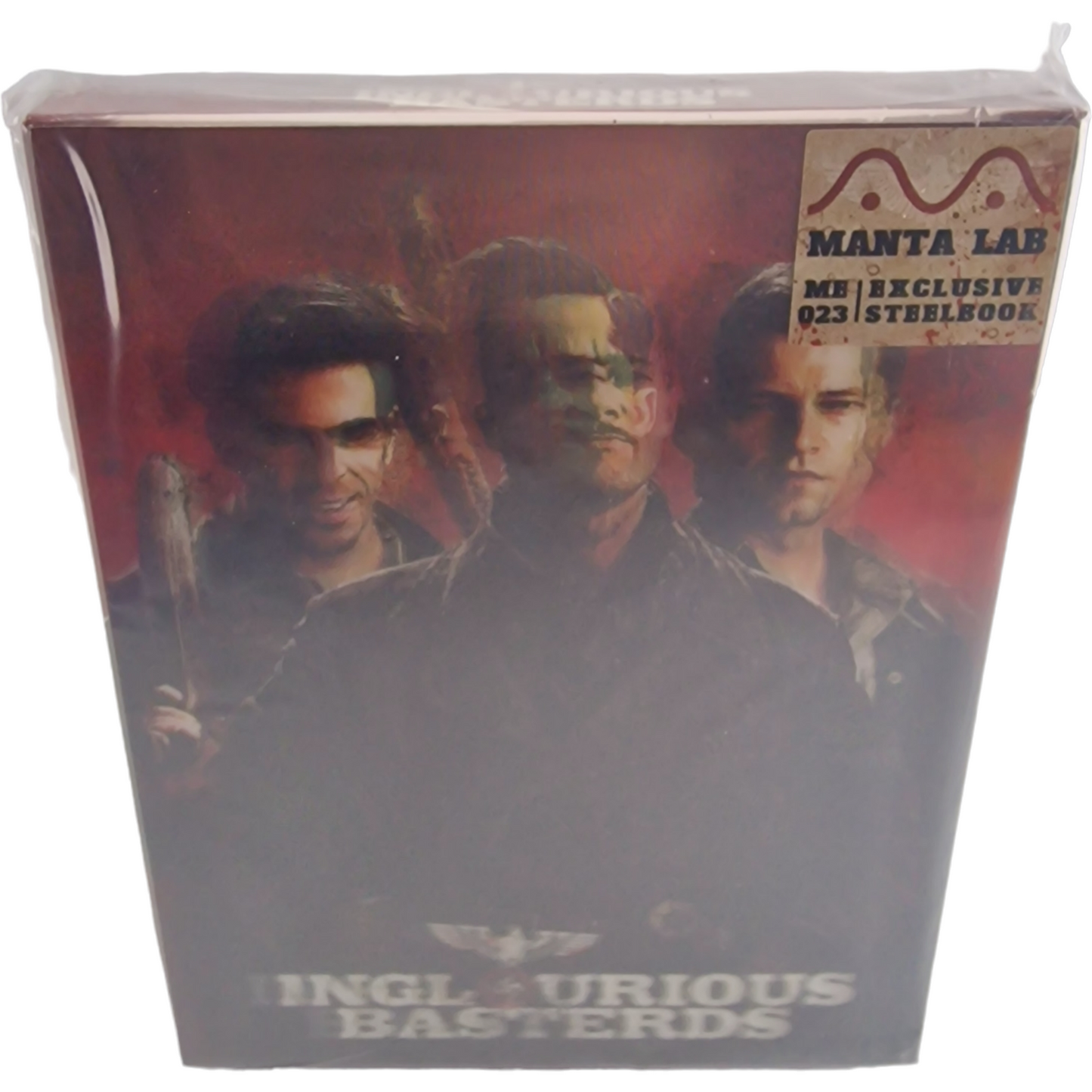 Inglourious Basterds Blu-ray Steelbook double Lenticulaire Mantalab 1000 Ex  A Numérotée