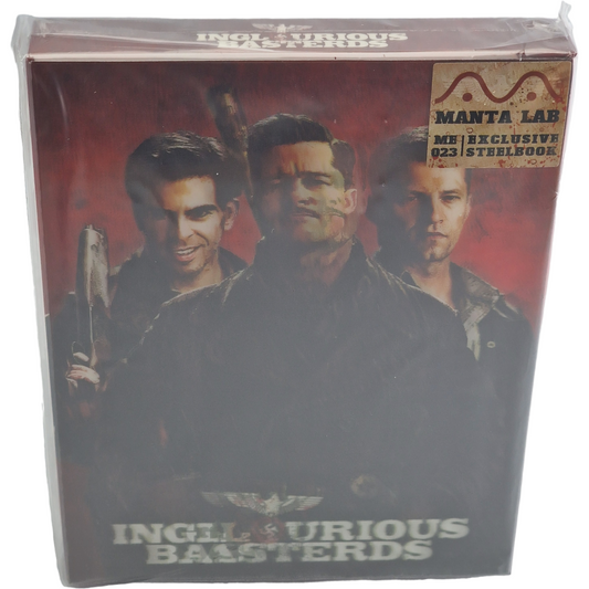 Inglourious Basterds Blu-ray Steelbook double Lenticulaire Mantalab 1000 Ex  A Numérotée