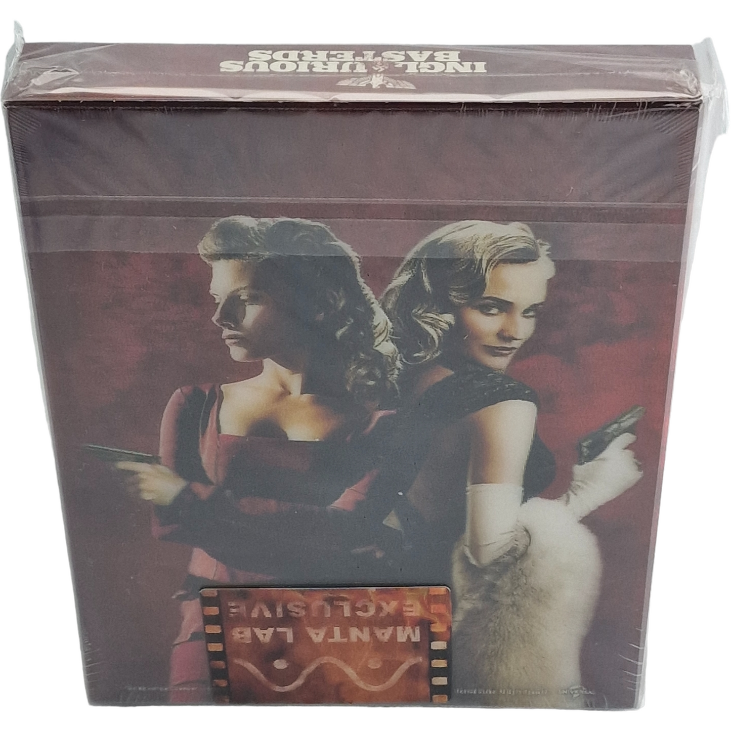 Inglourious Basterds Blu-ray Steelbook double Lenticulaire Mantalab 1000 Ex  A Numérotée