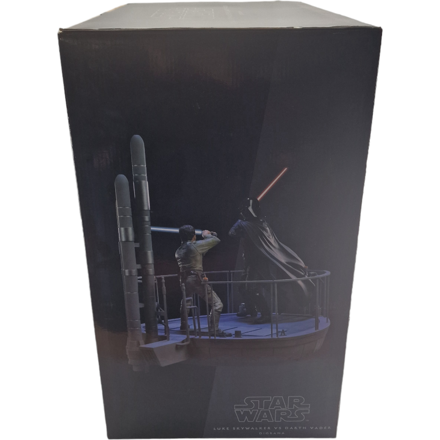 Star Wars Episode V: Statue 1/8 Luke vs Darth Vader on Bespin 34cm Sideshow 1000 Ex