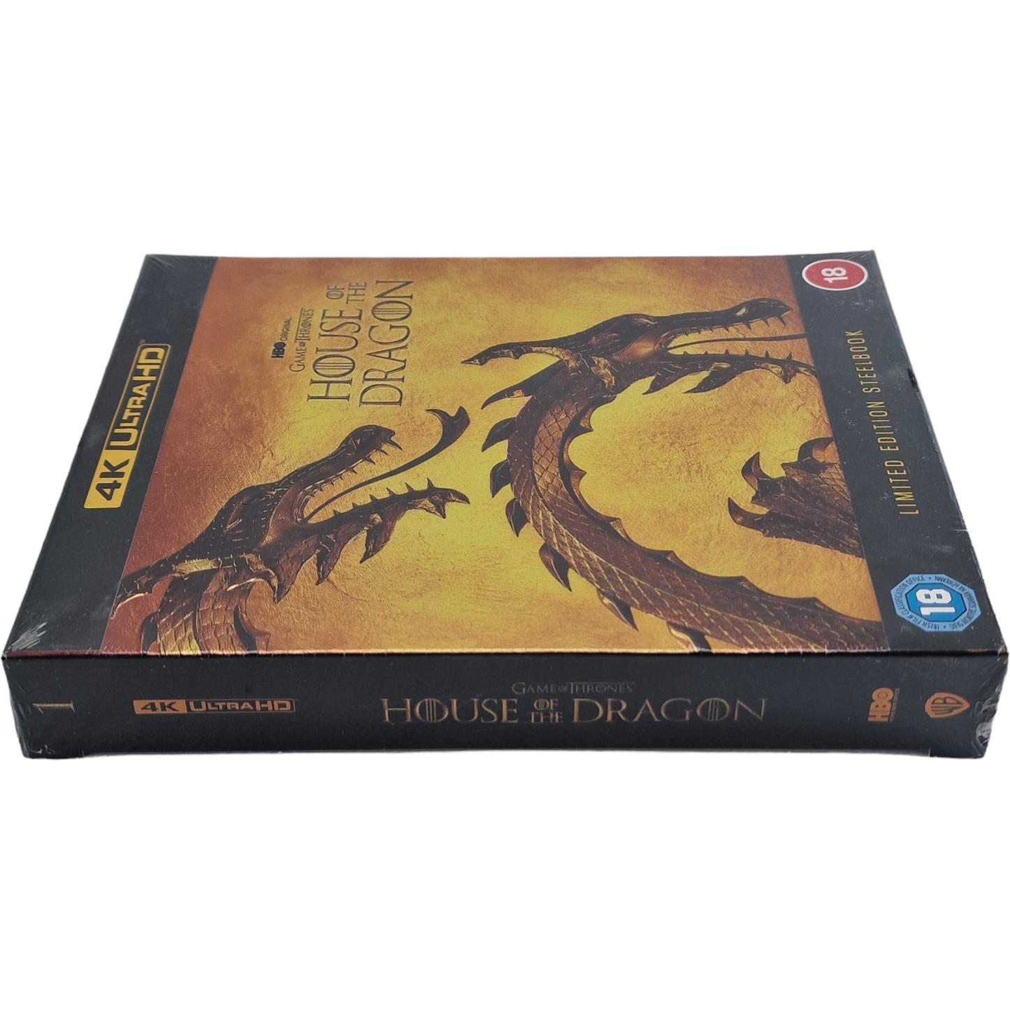 House of the Dragon Saison 1 Steelbook 4K Ultra HD + Blu-ray Limitée Libre [-18]