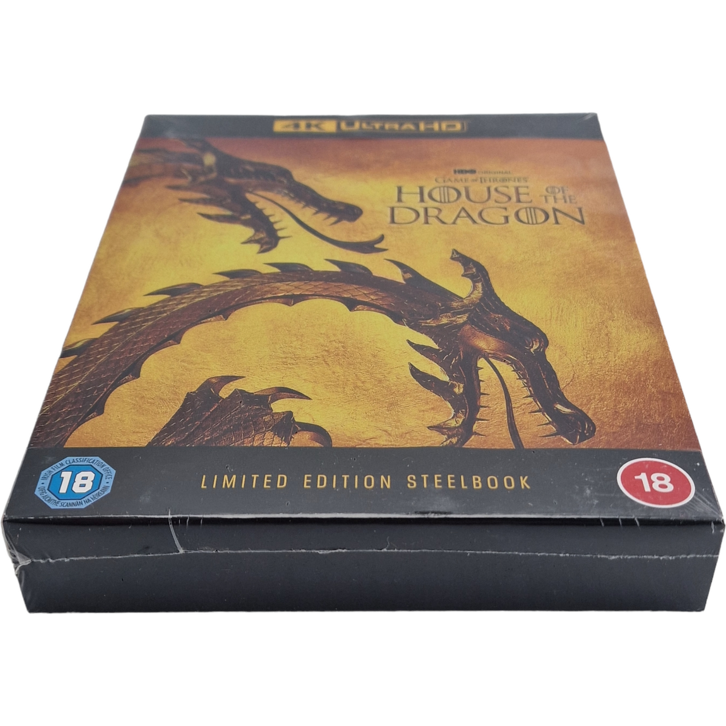 House of the Dragon Saison 1 Steelbook 4K Ultra HD + Blu-ray Limitée Libre [-18]