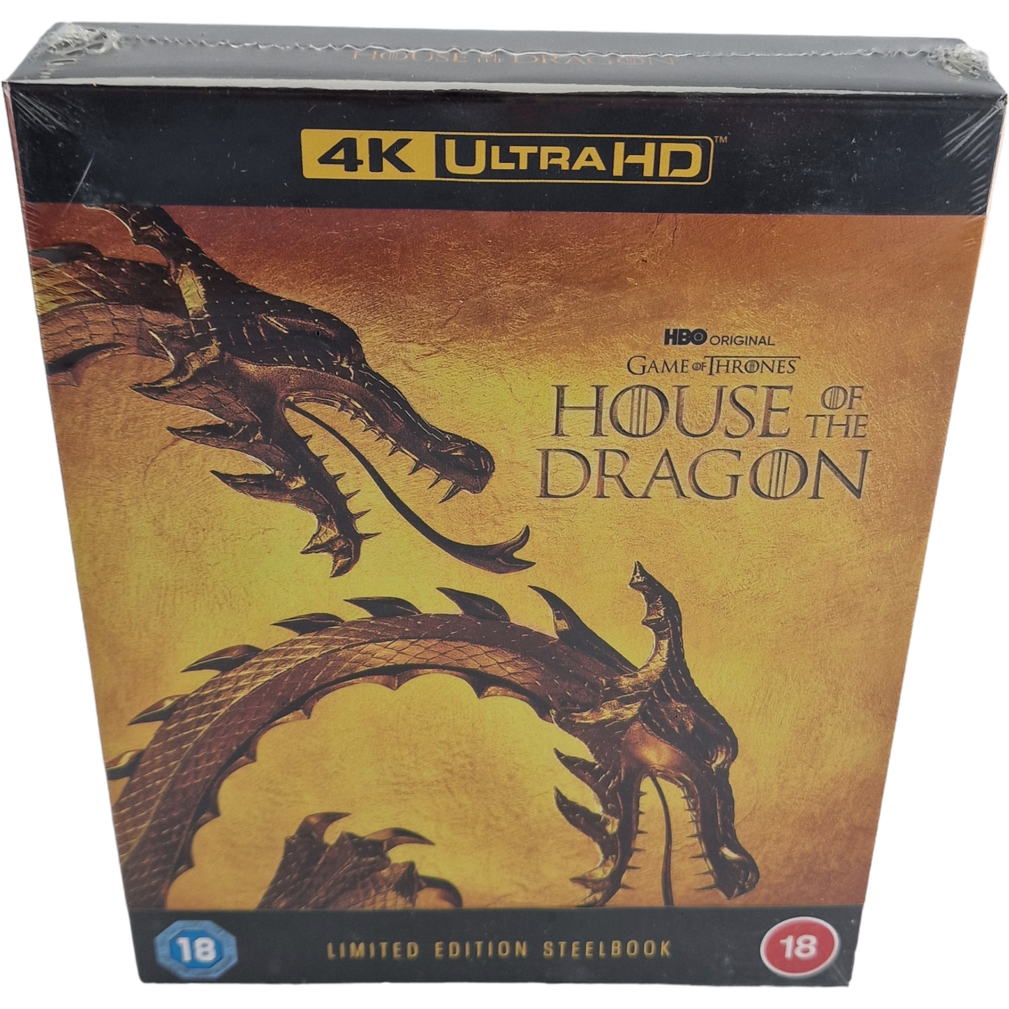 House of the Dragon Saison 1 Steelbook 4K Ultra HD + Blu-ray Limitée Libre [-18]