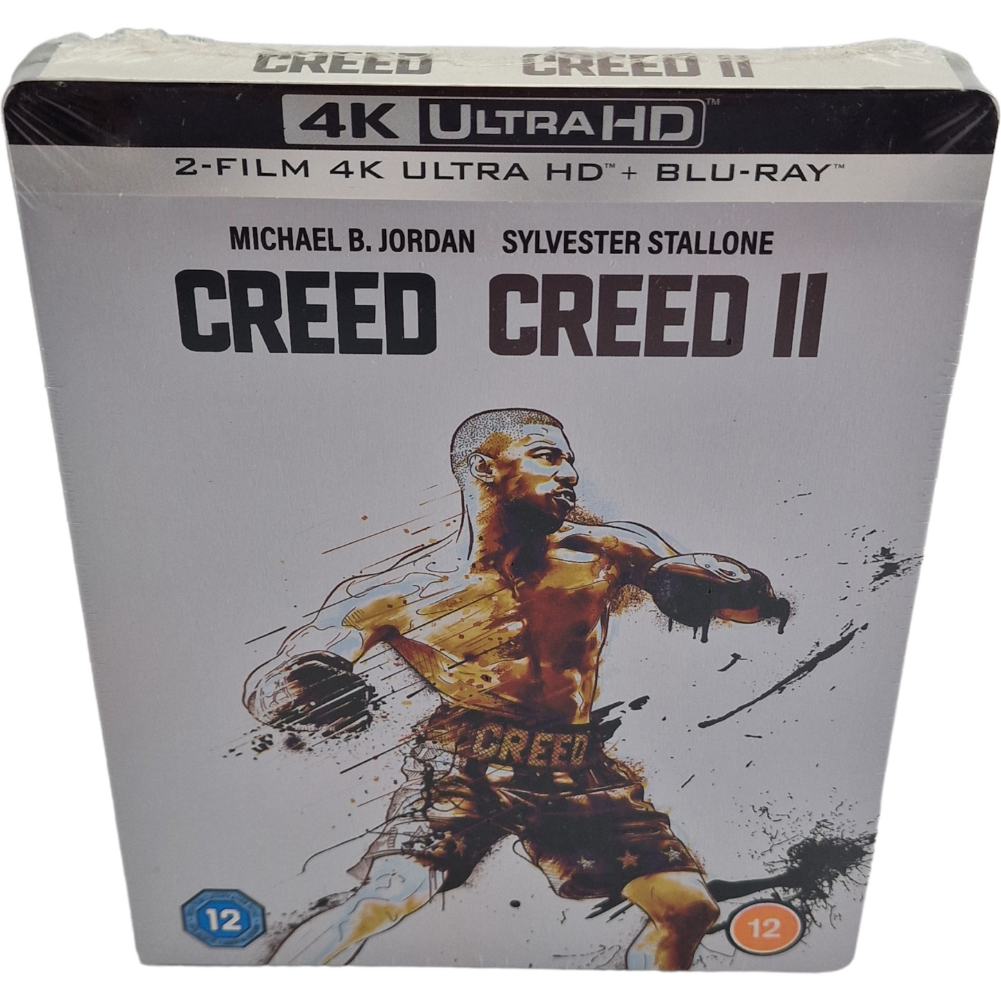 Creed / Creed II SteelBook 2 Films 4K Ultra HD + Blu-ray Édition Limitée Zone B