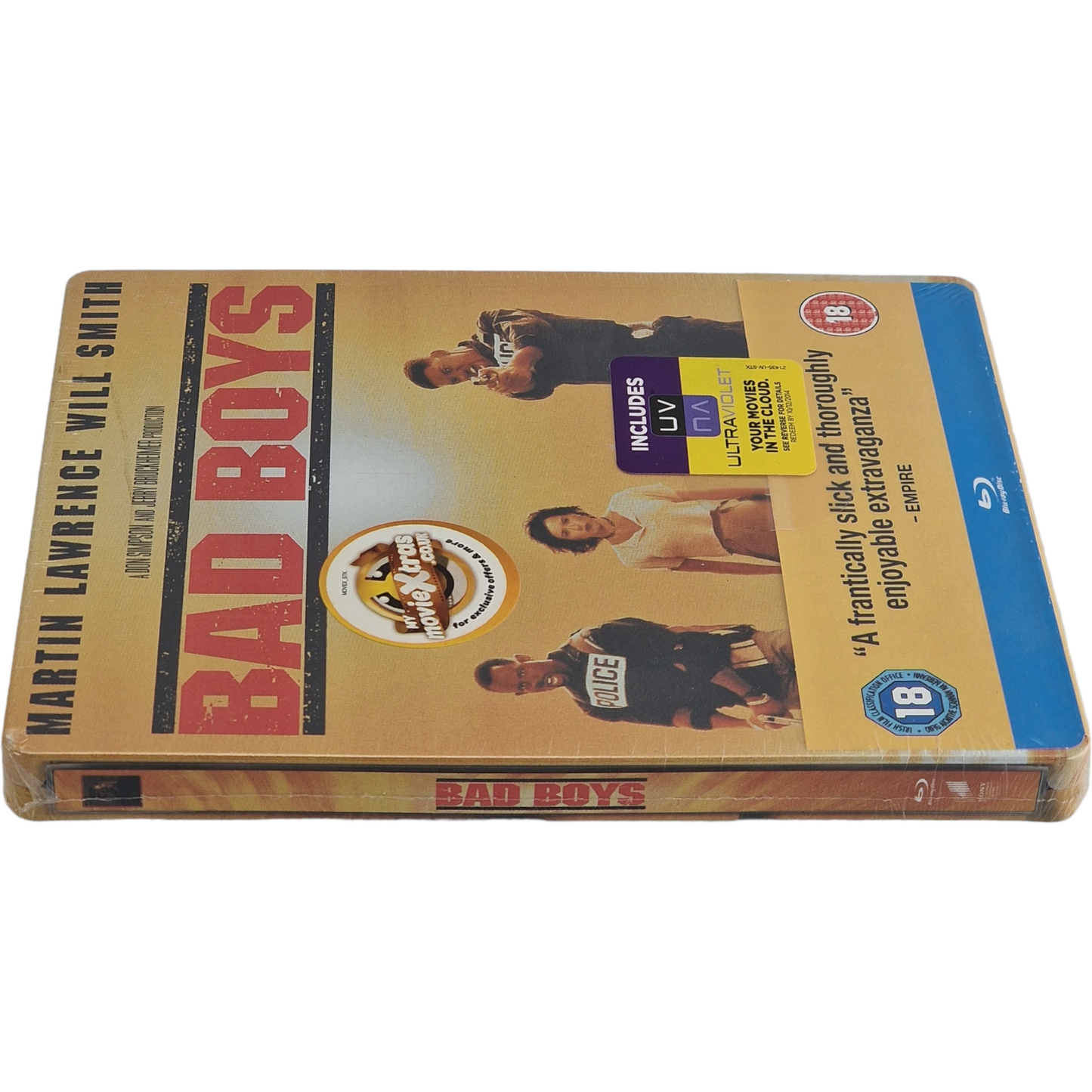 Bad Boys 1995 Will Smith Blu-ray SteelBook Zavvi Limitée 2012 Region Libre [-18]