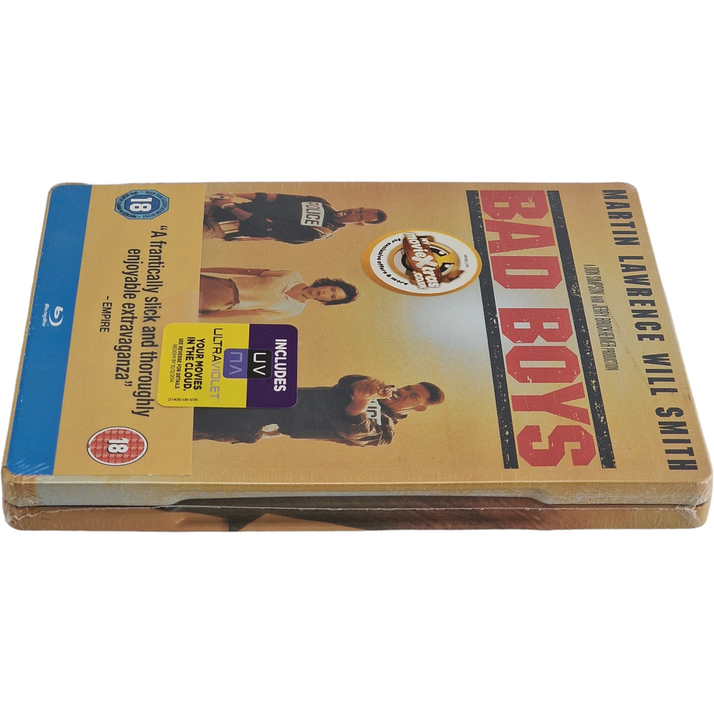 Bad Boys 1995 Will Smith Blu-ray SteelBook Zavvi Limitée 2012 Region Libre [-18]