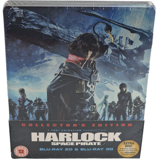 Harlock: Space Pirate Steelbook Version japonaise en DVD / Blu-ray 3D+2D Zavvi B