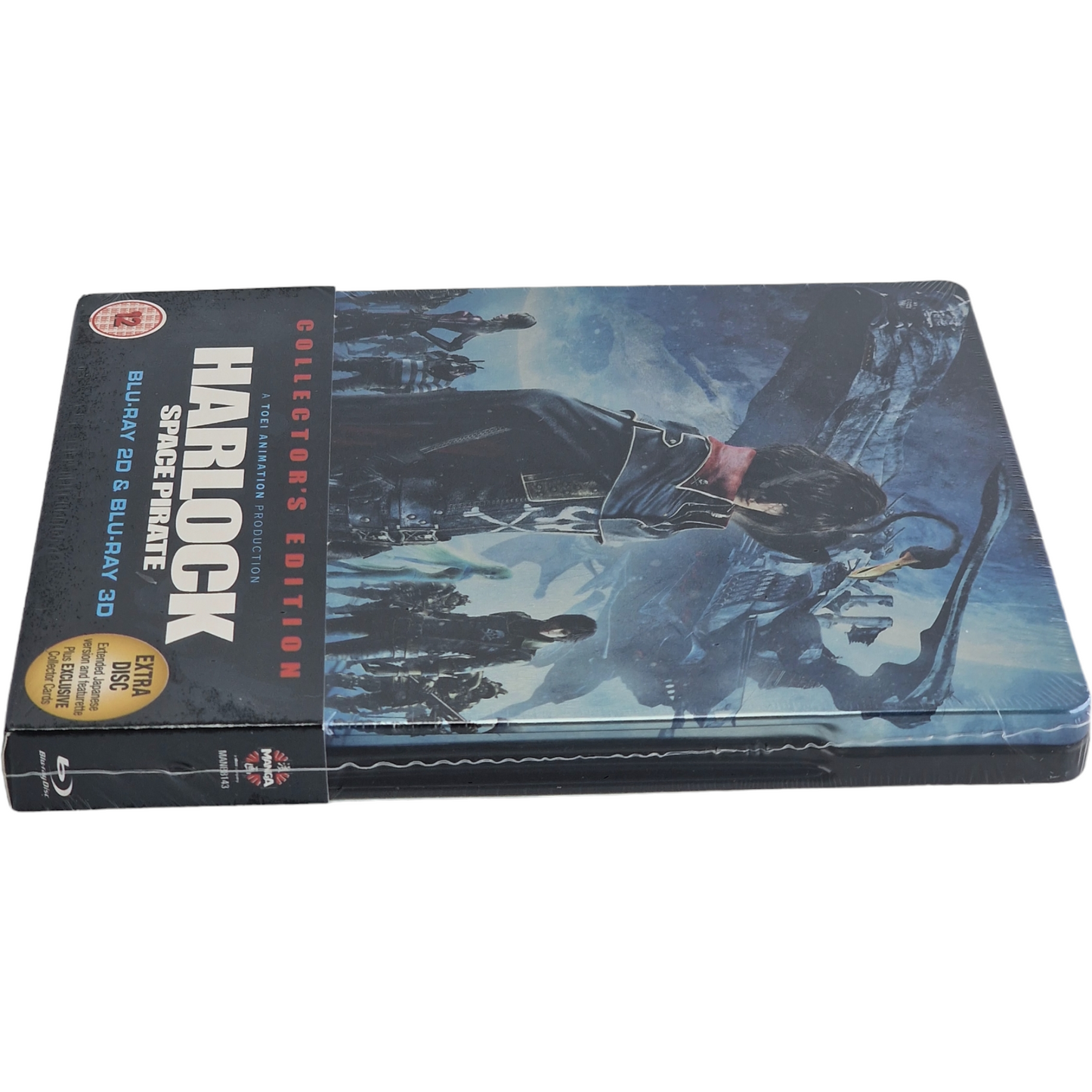 Harlock: Space Pirate Steelbook Version japonaise en DVD / Blu-ray 3D+2D Zavvi B