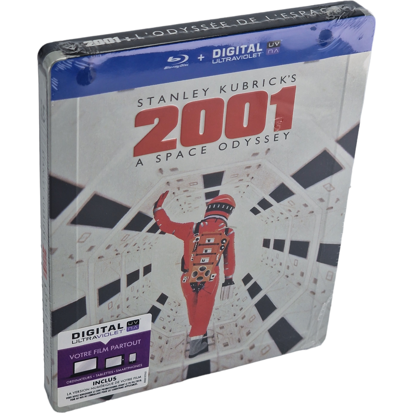 2001: A Space Odyssey Blu-ray Steelbook Débossé Fnac L'Odyssée De L'Espace Libre