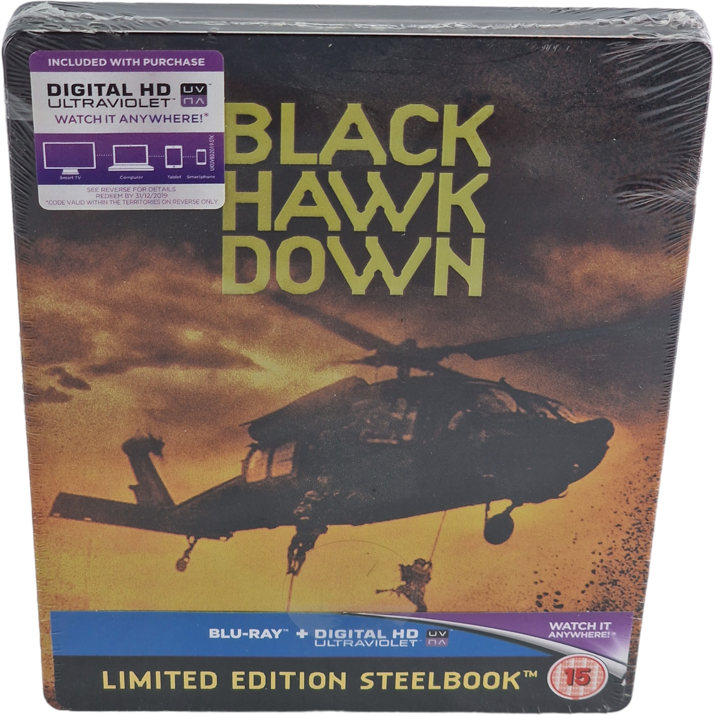 La Chute du faucon noir Blu-ray Steelbook Débossé Zavvi Limitée 2017 Zone Libre