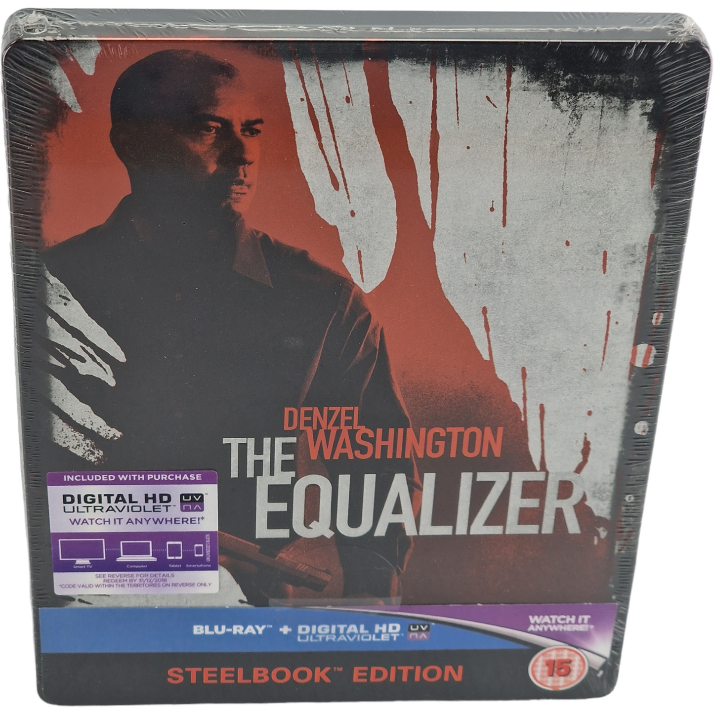 The Equalizer Blu-ray Steelbook Débossé Zavvi 2015 Limitée 4000 Ex  Zone Libre