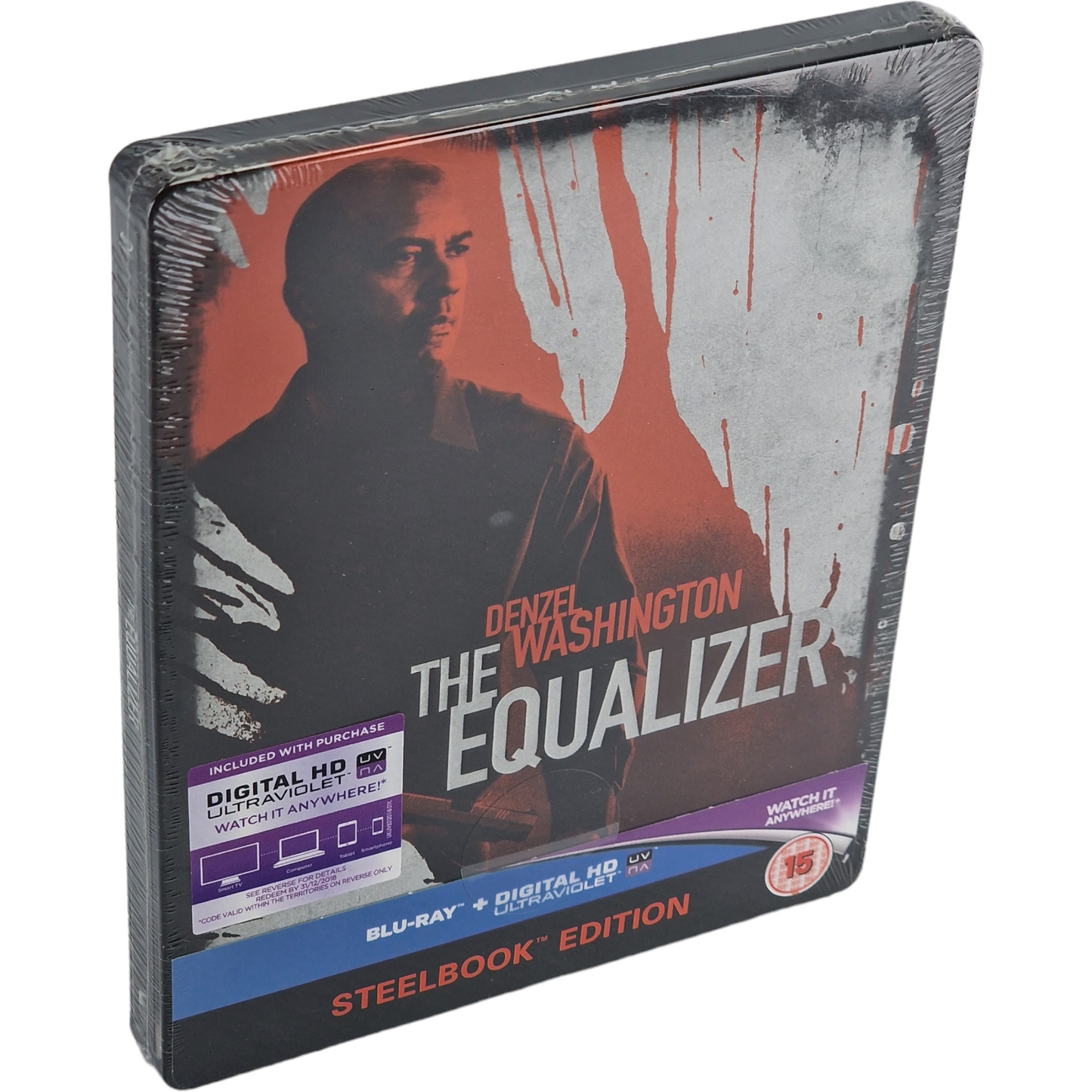 The Equalizer Blu-ray Steelbook Débossé Zavvi 2015 Limitée 4000 Ex  Zone Libre