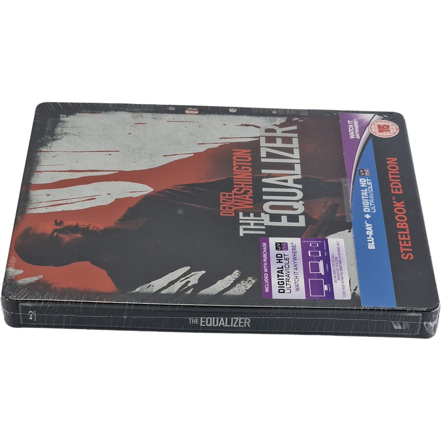 The Equalizer Blu-ray Steelbook Débossé Zavvi 2015 Limitée 4000 Ex  Zone Libre