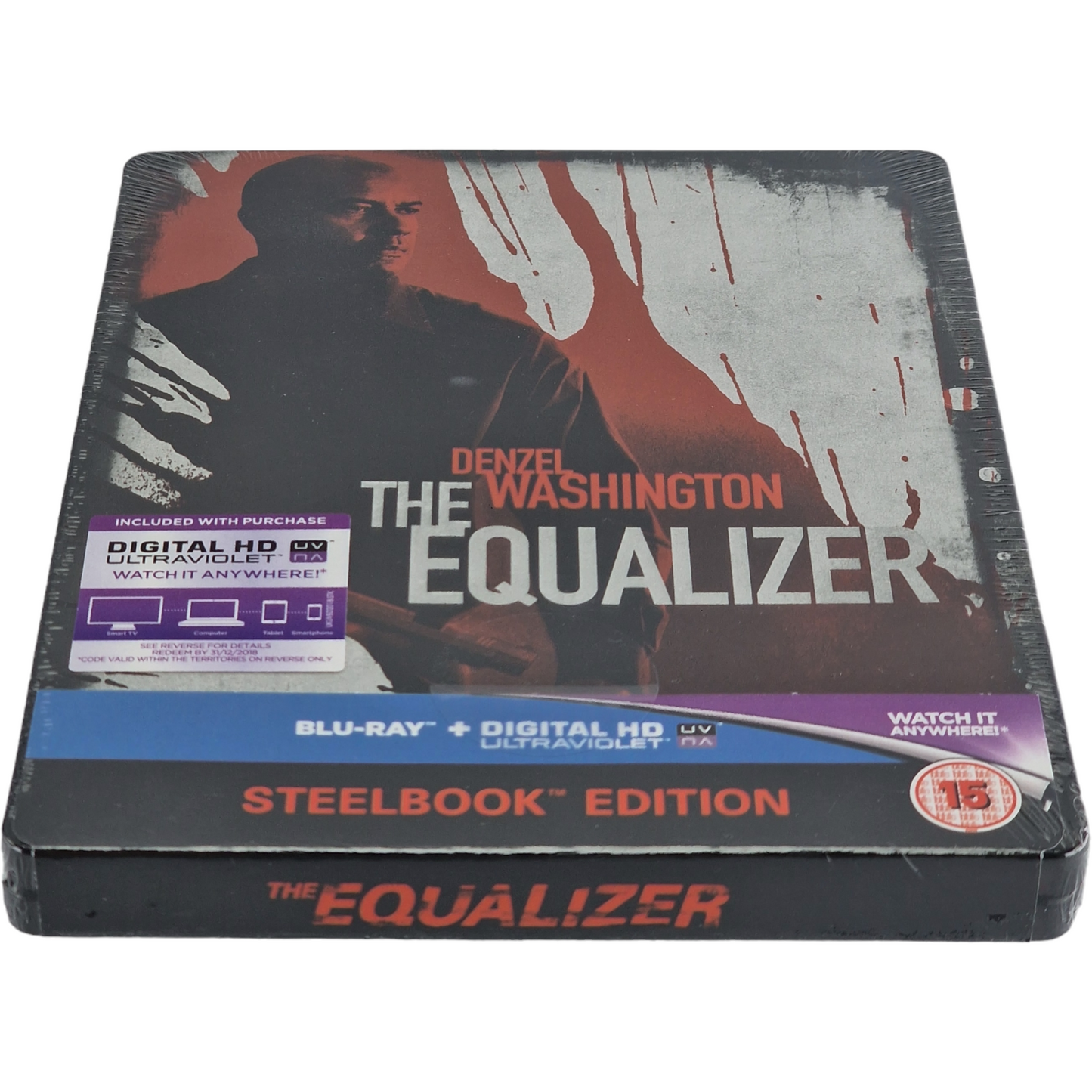 The Equalizer Blu-ray Steelbook Débossé Zavvi 2015 Limitée 4000 Ex  Zone Libre