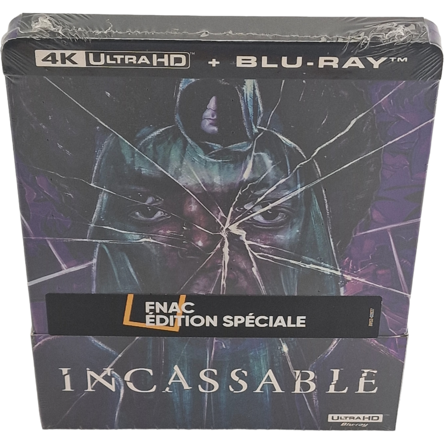 Incassable Unbreakable 4K Ultra HD + Blu-ray Steelbook Fnac Exclu Limitée Zone B