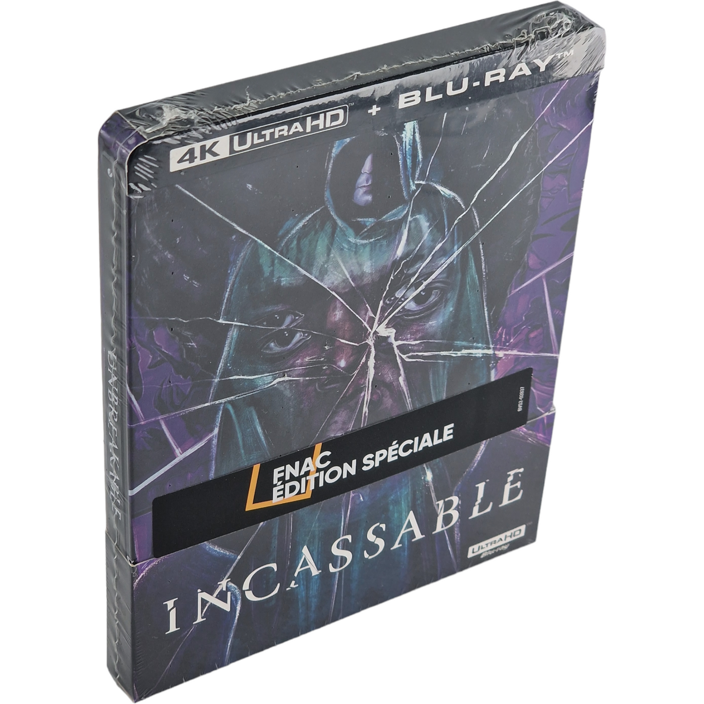 Incassable Unbreakable 4K Ultra HD + Blu-ray Steelbook Fnac Exclu Limitée Zone B