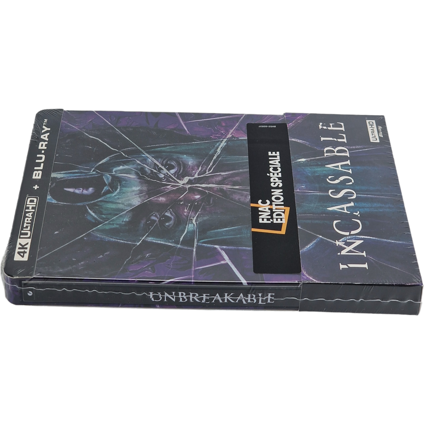 Incassable Unbreakable 4K Ultra HD + Blu-ray Steelbook Fnac Exclu Limitée Zone B