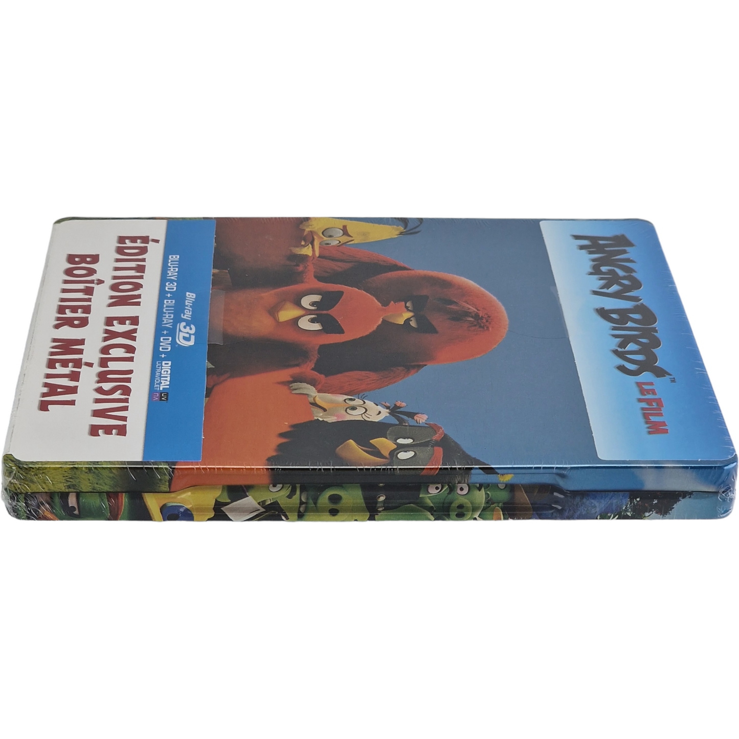 The Angry Birds Movie Blu-ray 3D +2D + DVD Steelbook Fnac Limitée Zone Libre