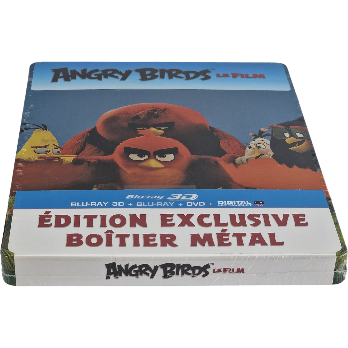 The Angry Birds Movie Blu-ray 3D +2D + DVD Steelbook Fnac Limitée Zone Libre