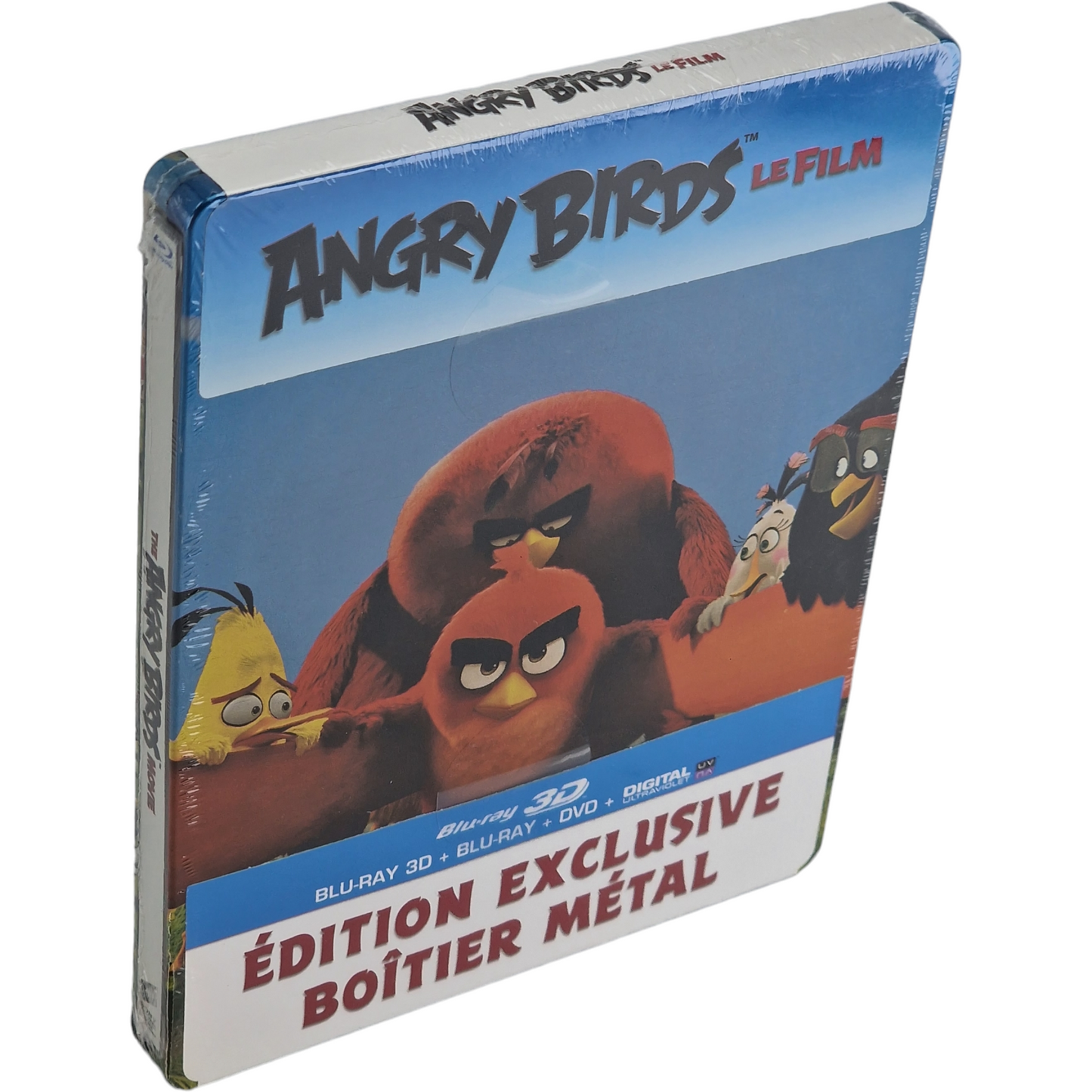 The Angry Birds Movie Blu-ray 3D +2D + DVD Steelbook Fnac Limitée Zone Libre